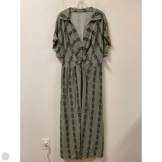 Dress Casual Maxi By Clothes Mentor In Green, Size: 1x