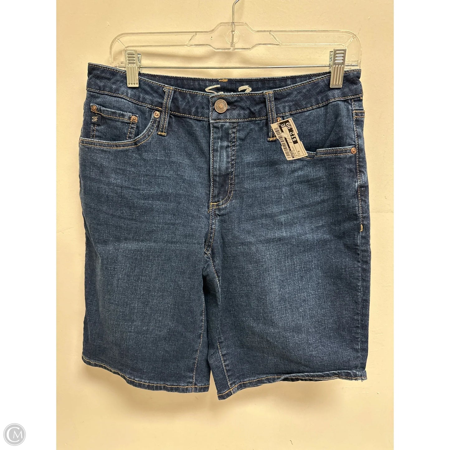 Shorts By Seven 7 In Blue Denim, Size: 6
