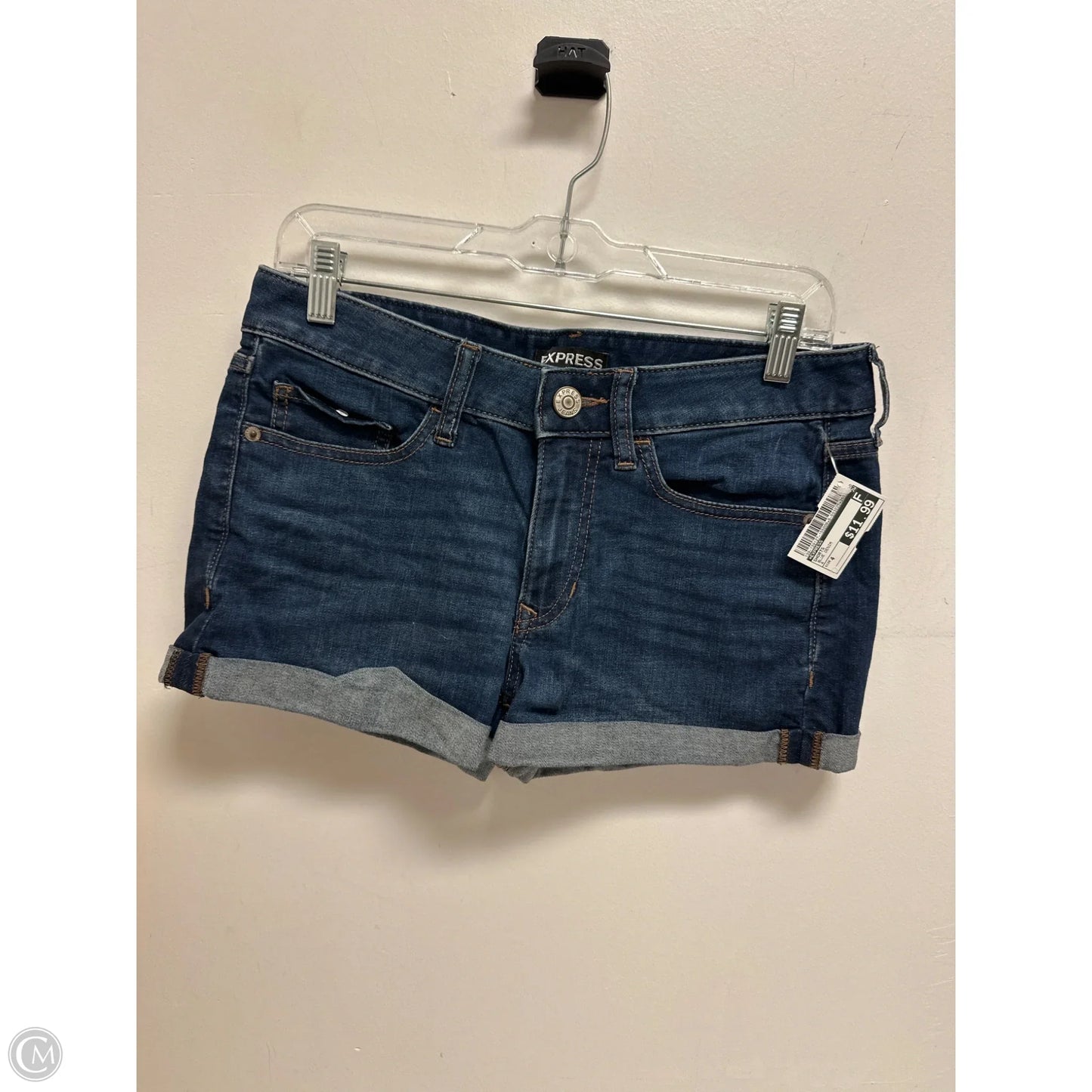 Shorts By Express In Blue Denim, Size: 4