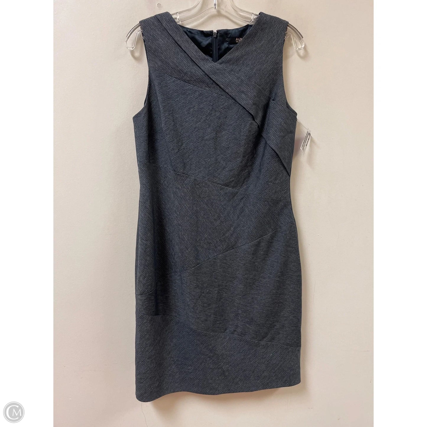 Dress Work By Alex Marie In Grey, Size: M