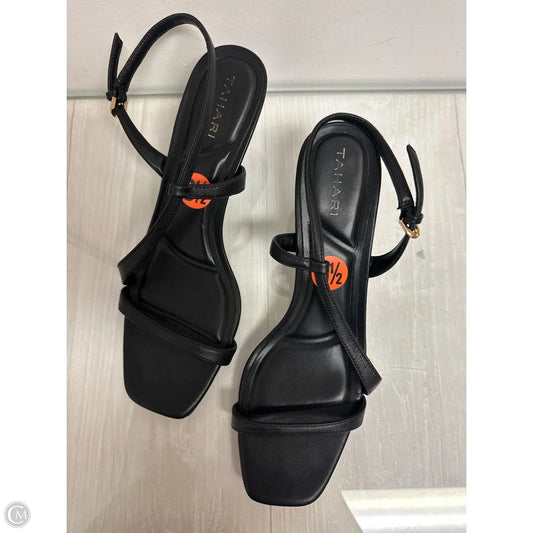 Sandals Heels Stiletto By Tahari In Black, Size: 9.5