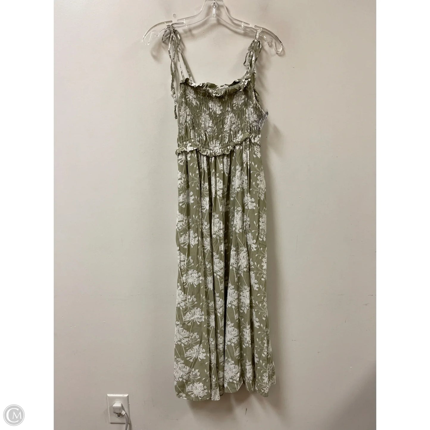Dress Casual Maxi By Free Assembly In Green, Size: S