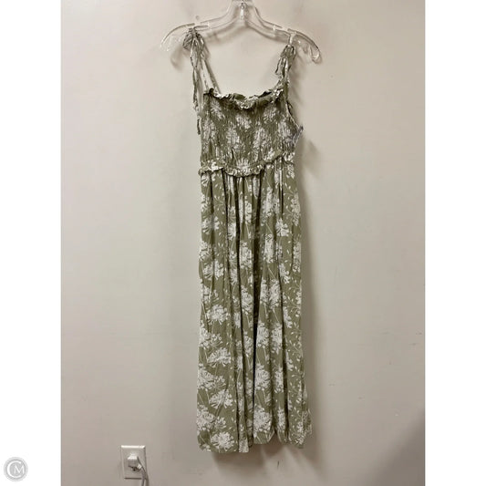Dress Casual Maxi By Free Assembly In Green, Size: S