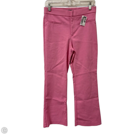 Pants Cropped By Zara In Pink, Size: 8