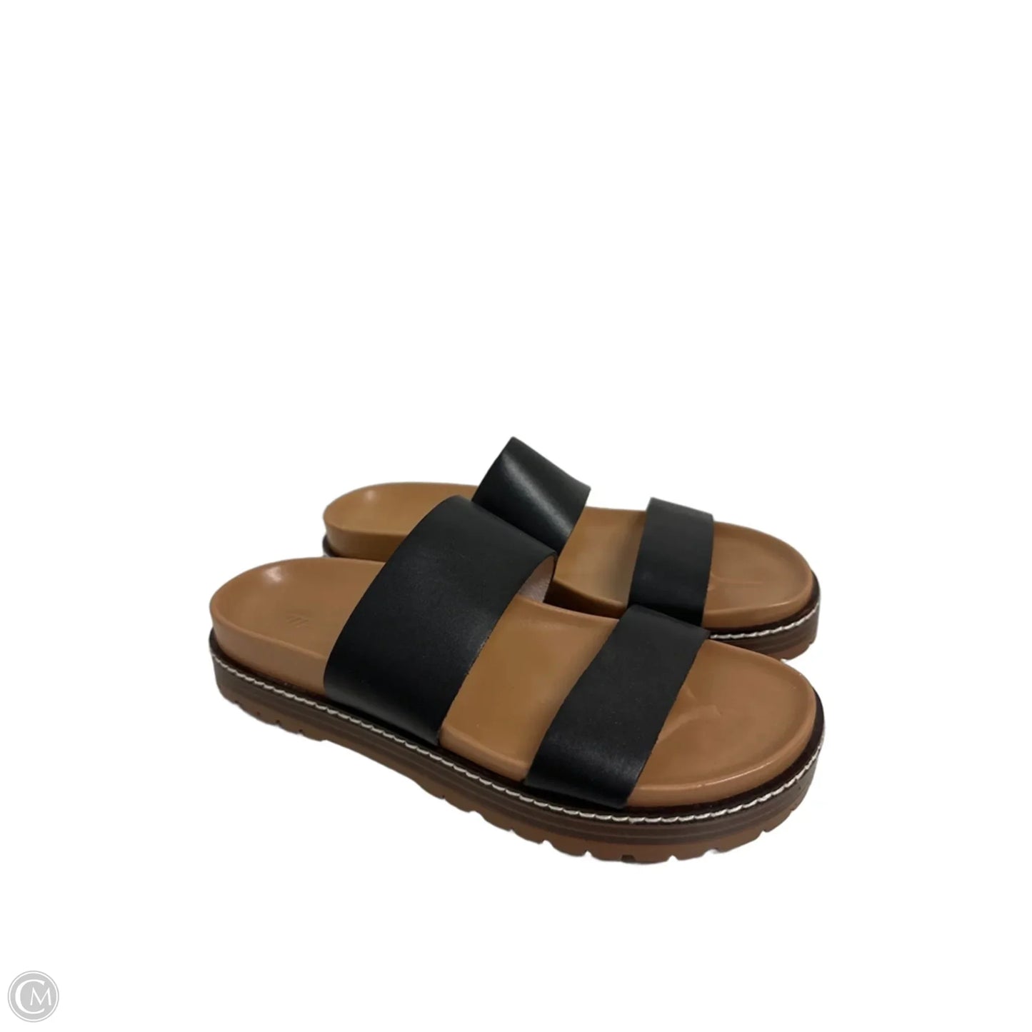 Sandals Flats By Madewell In Black, Size: 6