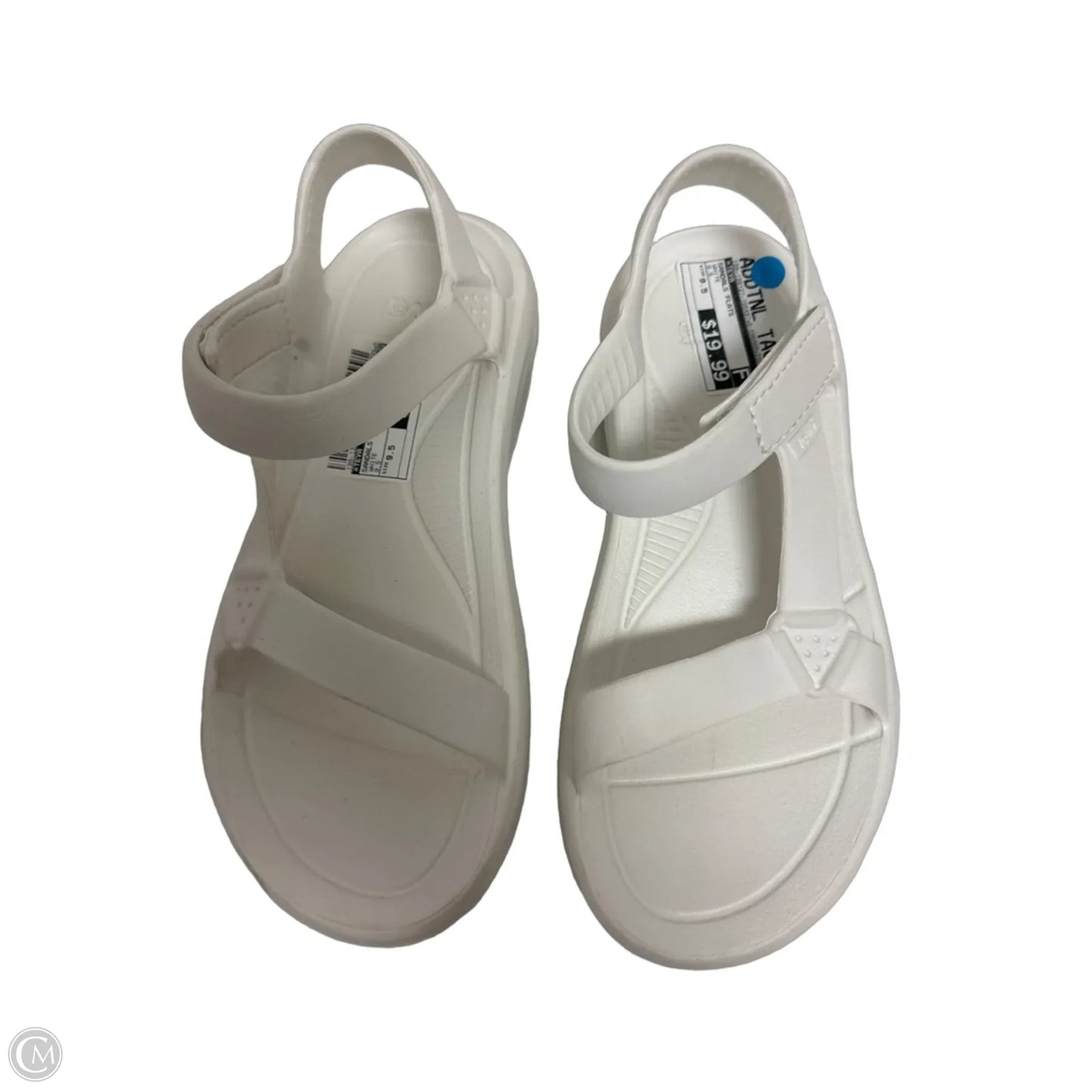 Sandals Flats By Teva In White, Size: 9.5