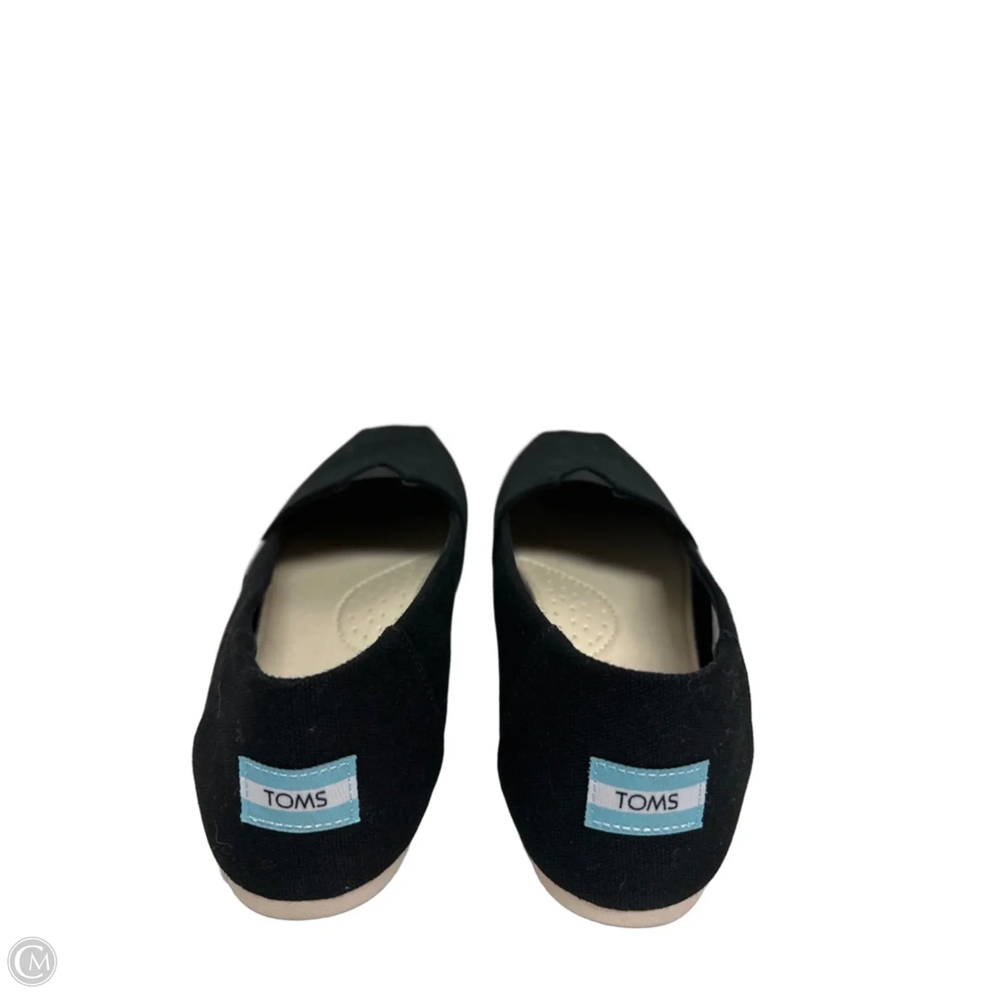 Shoes Flats By Toms In Black, Size: 11