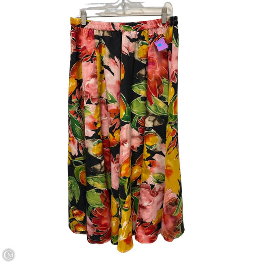 Skirt Maxi By Clothes Mentor In Floral Print, Size: 8