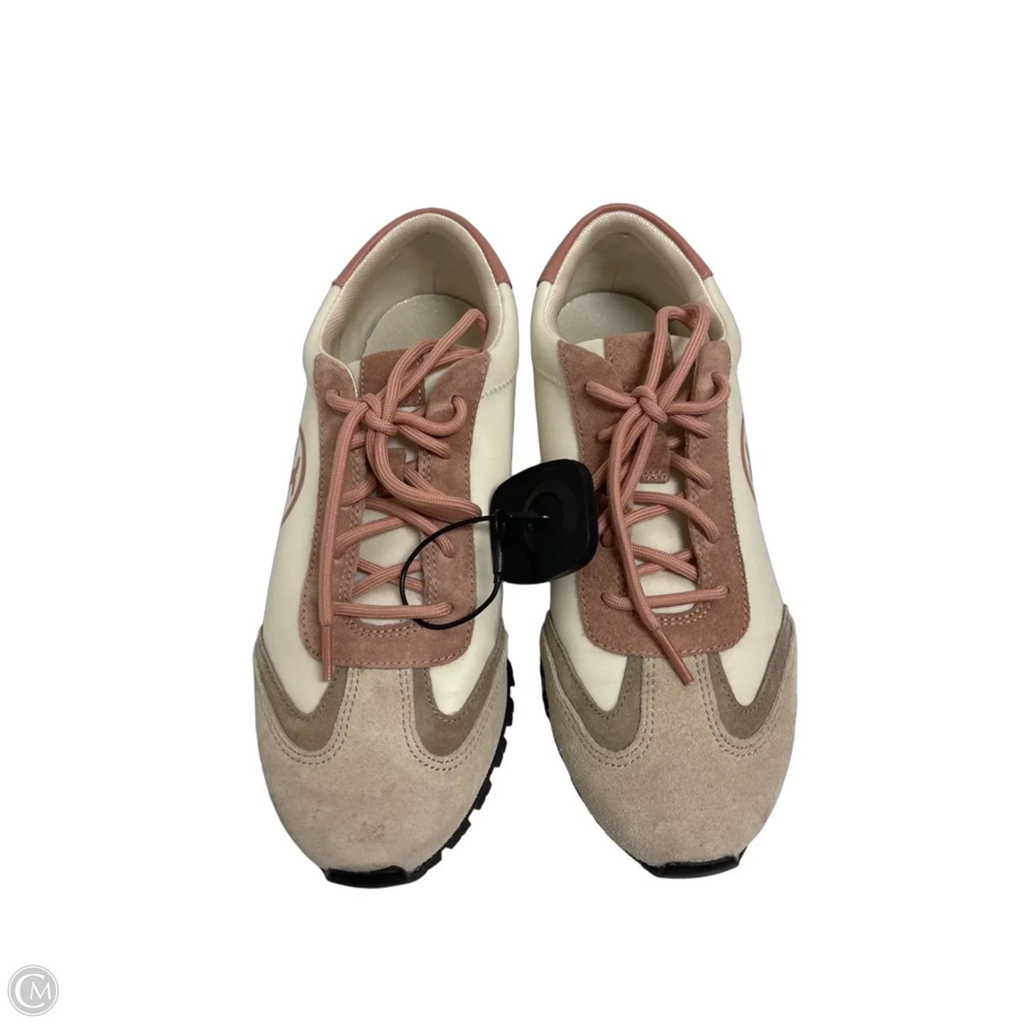 Shoes Designer By Tory Burch In Cream & Pink, Size: 9