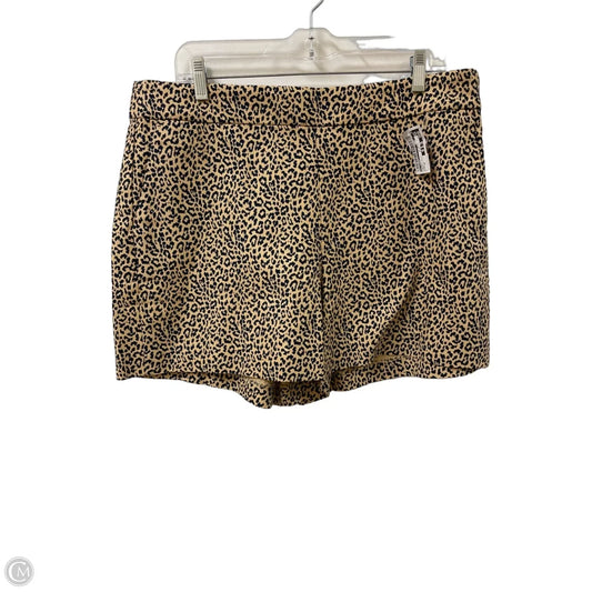 Shorts By J. Crew In Animal Print, Size: 14