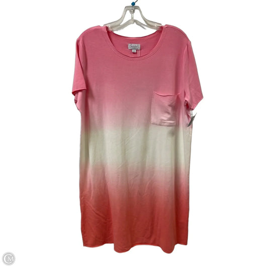 Dress Casual Midi By Mudpie In Pink, Size: S