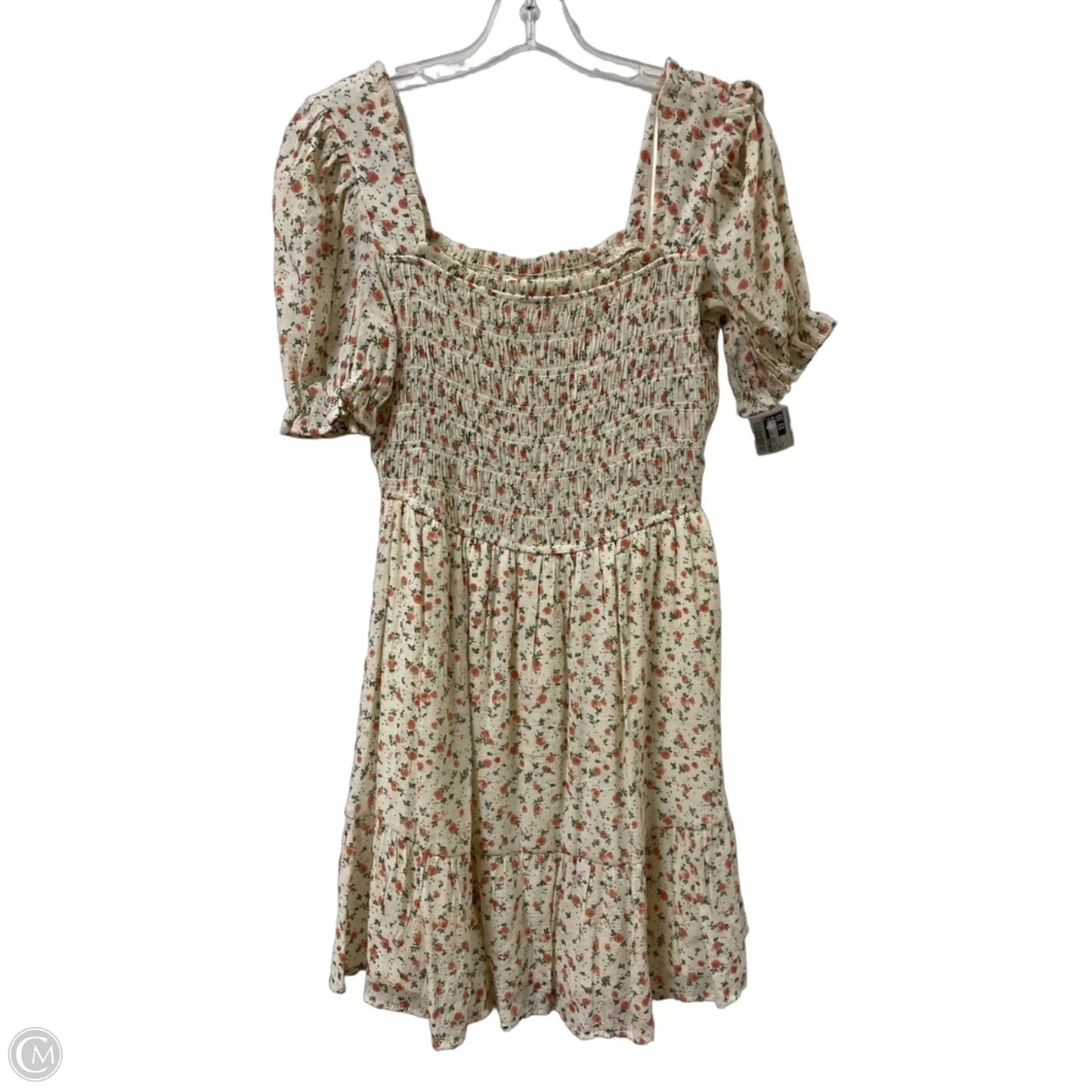 Dress Casual Midi By Blu Pepper In Floral Print, Size: M