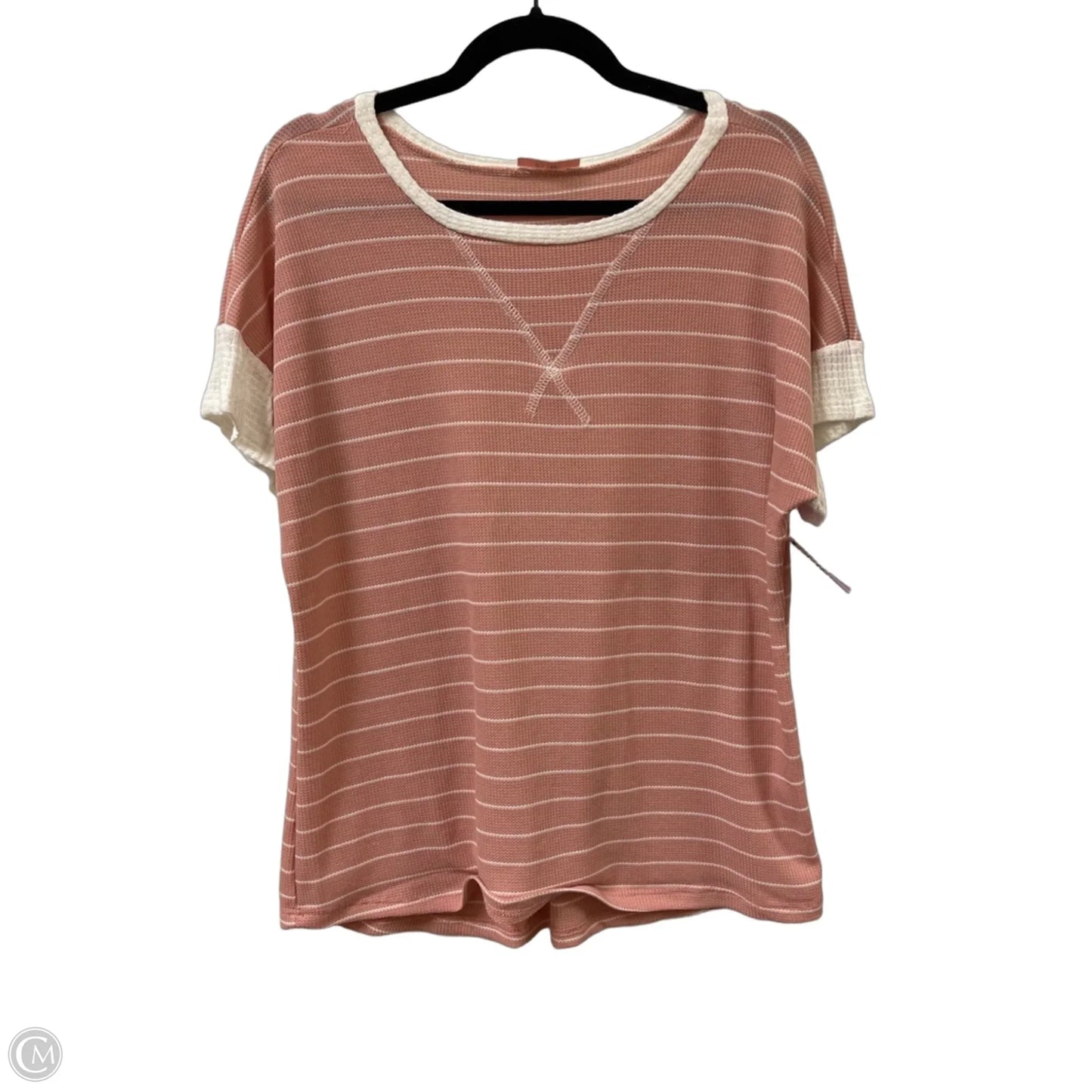 Top Short Sleeve By Clothes Mentor In Pink, Size: S