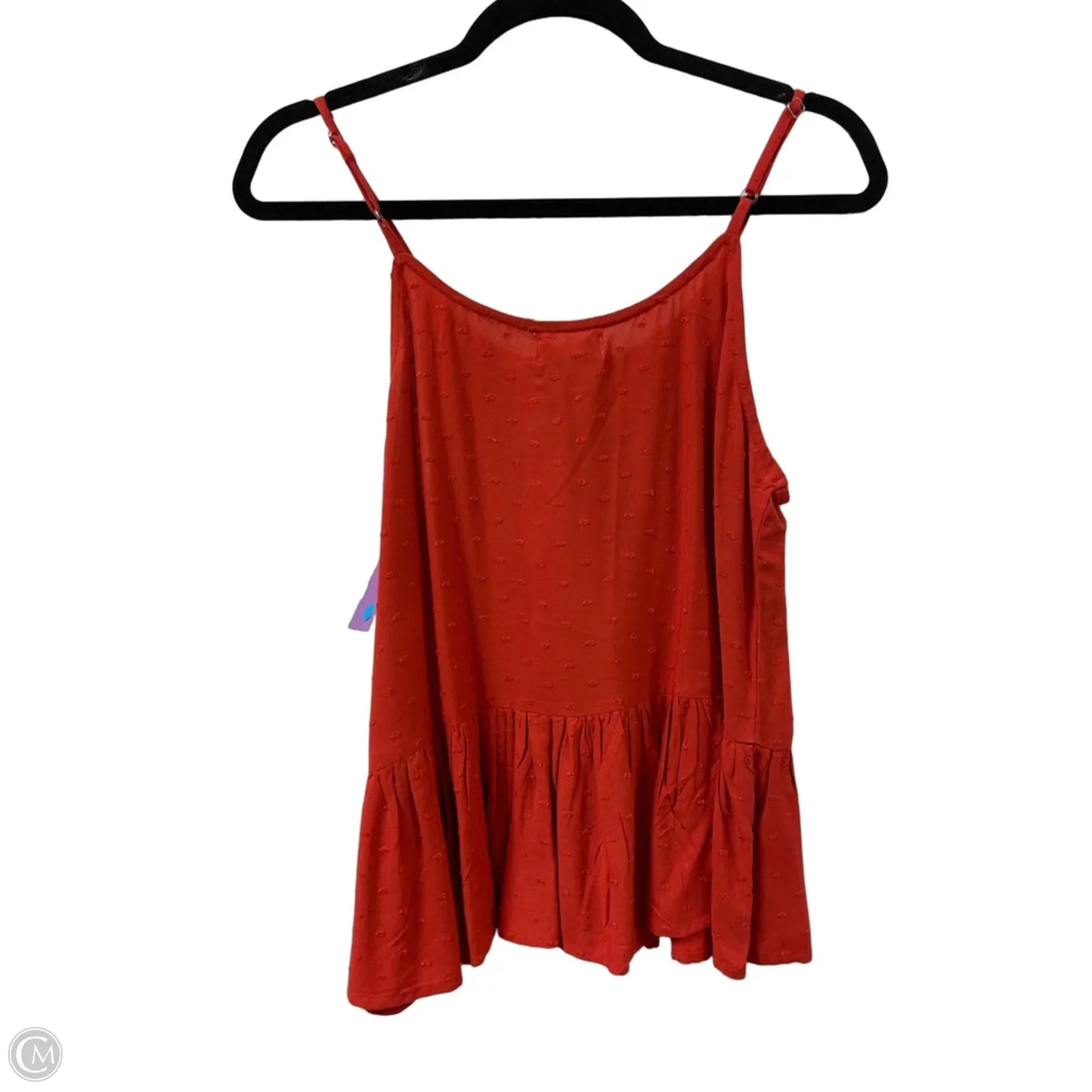 Top Sleeveless By Myra In Red, Size: M