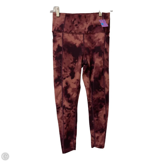 Athletic Pants By Victorias Secret In Brown, Size: S