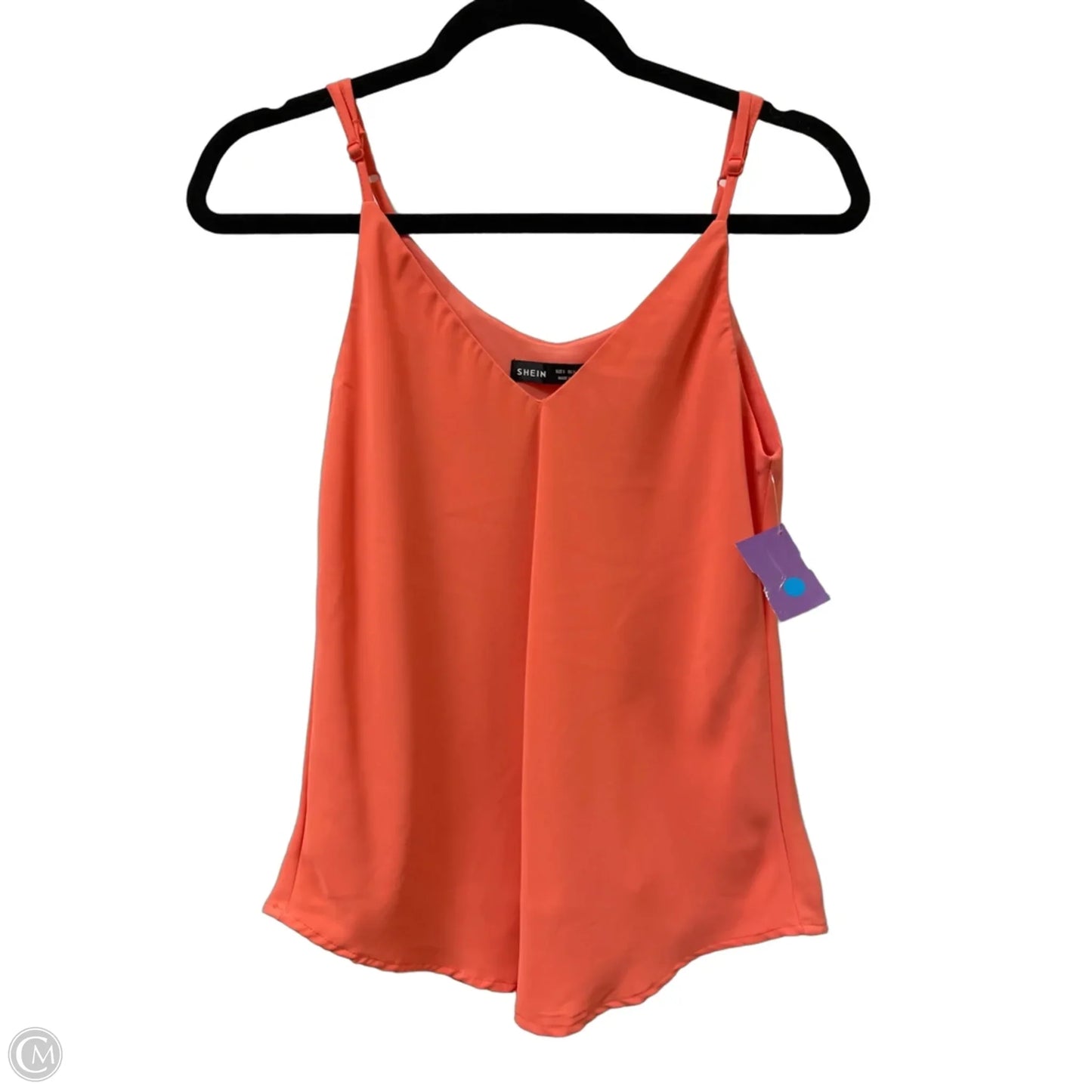 Top Cami By Shein In Orange, Size: S
