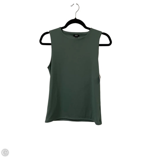 Top Sleeveless By Express In Green, Size: M