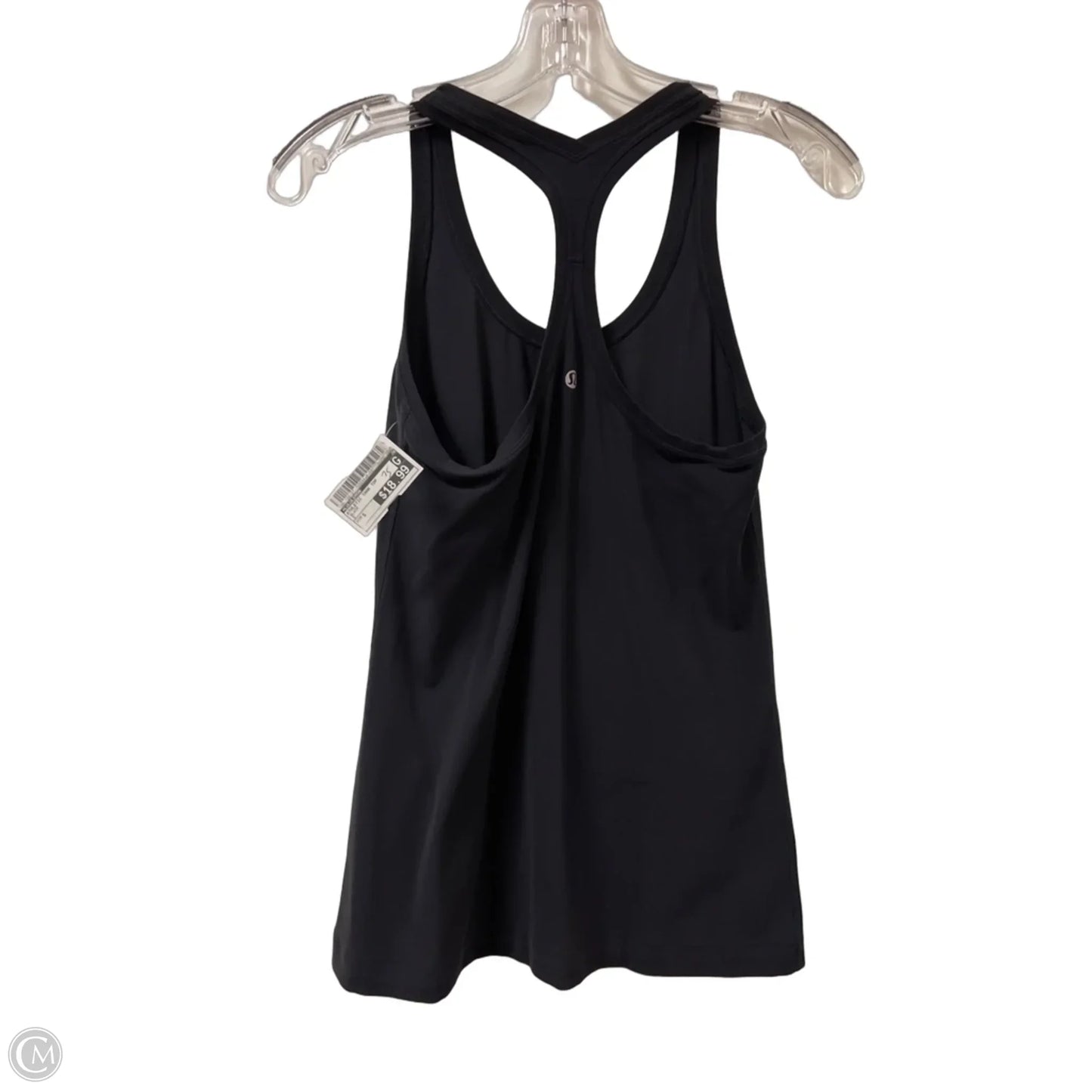 Athletic Tank Top By Lululemon In Black, Size: S