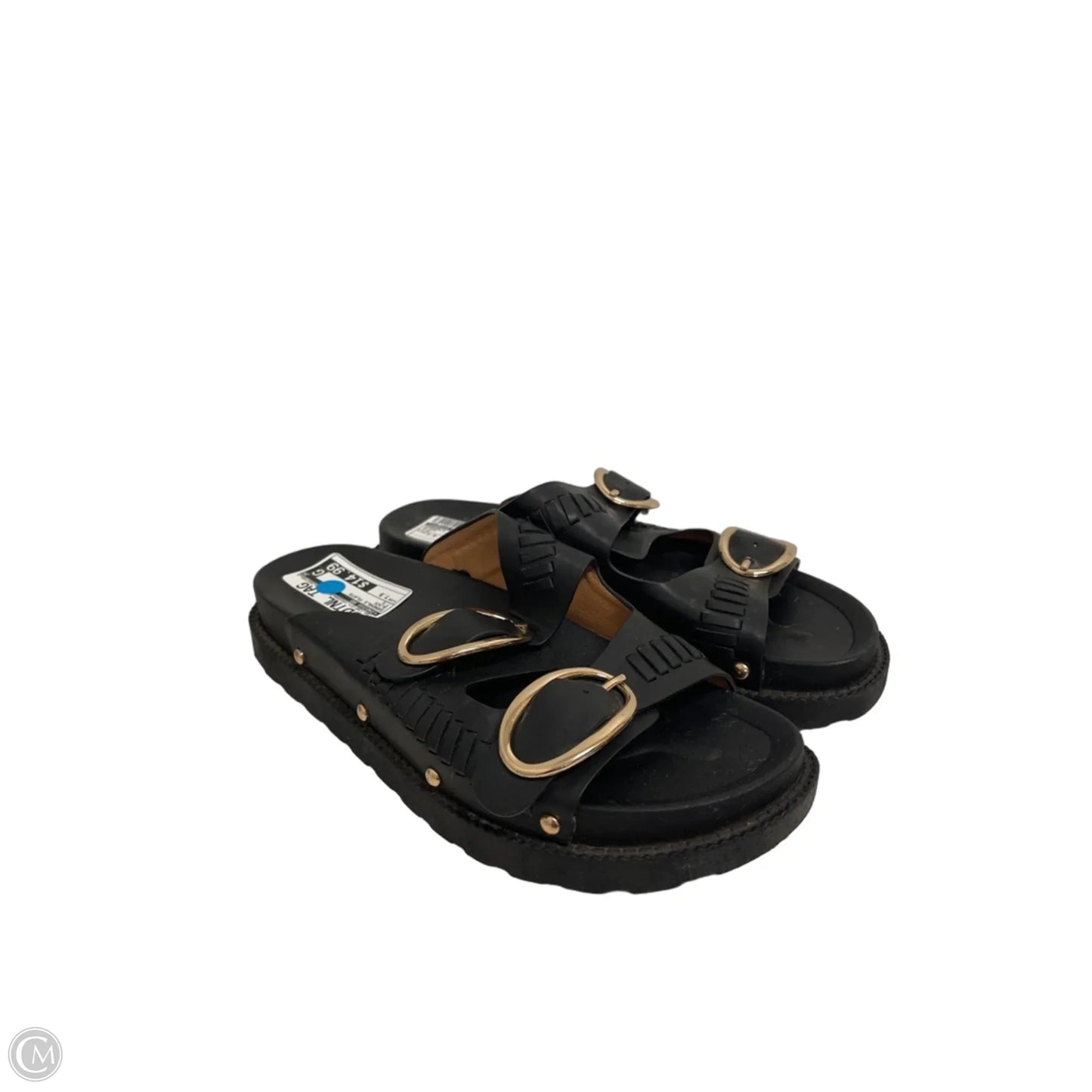 Sandals Flats By Indigo Rd In Black, Size: 7.5