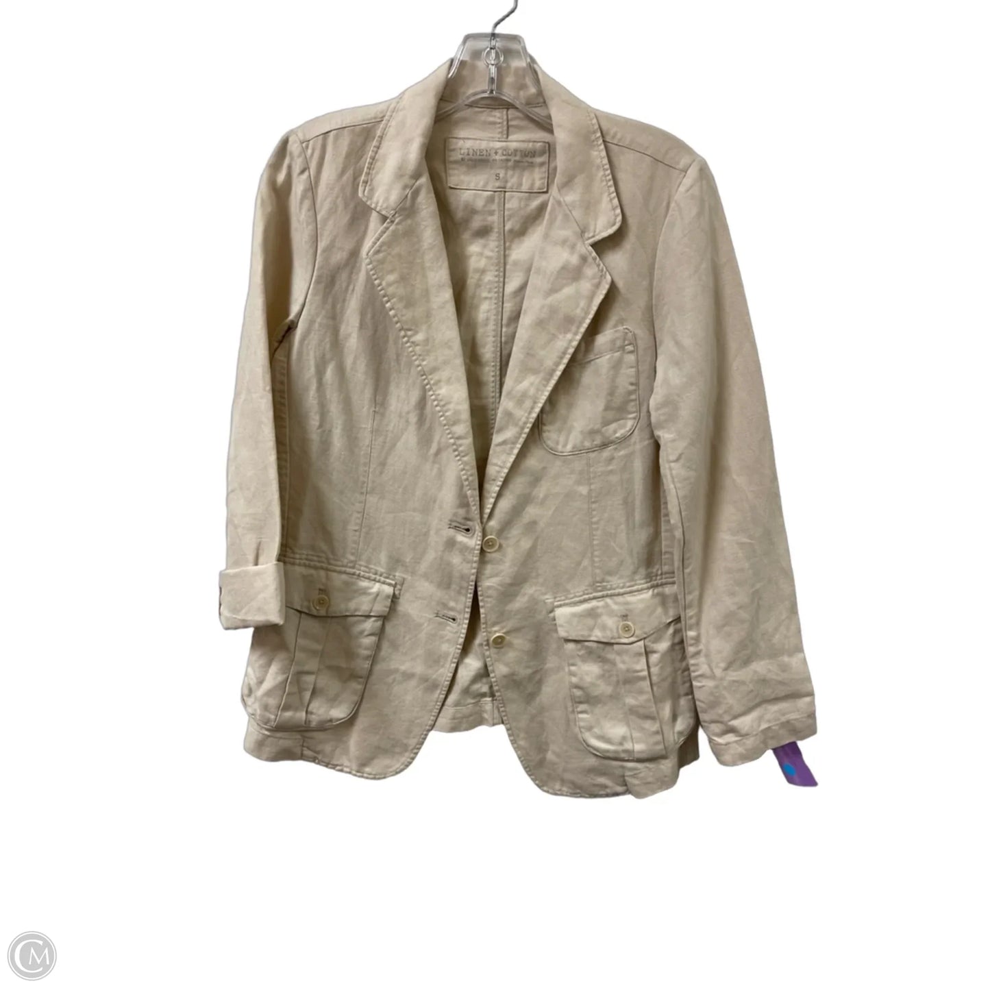Blazer By Cma In Cream, Size: S
