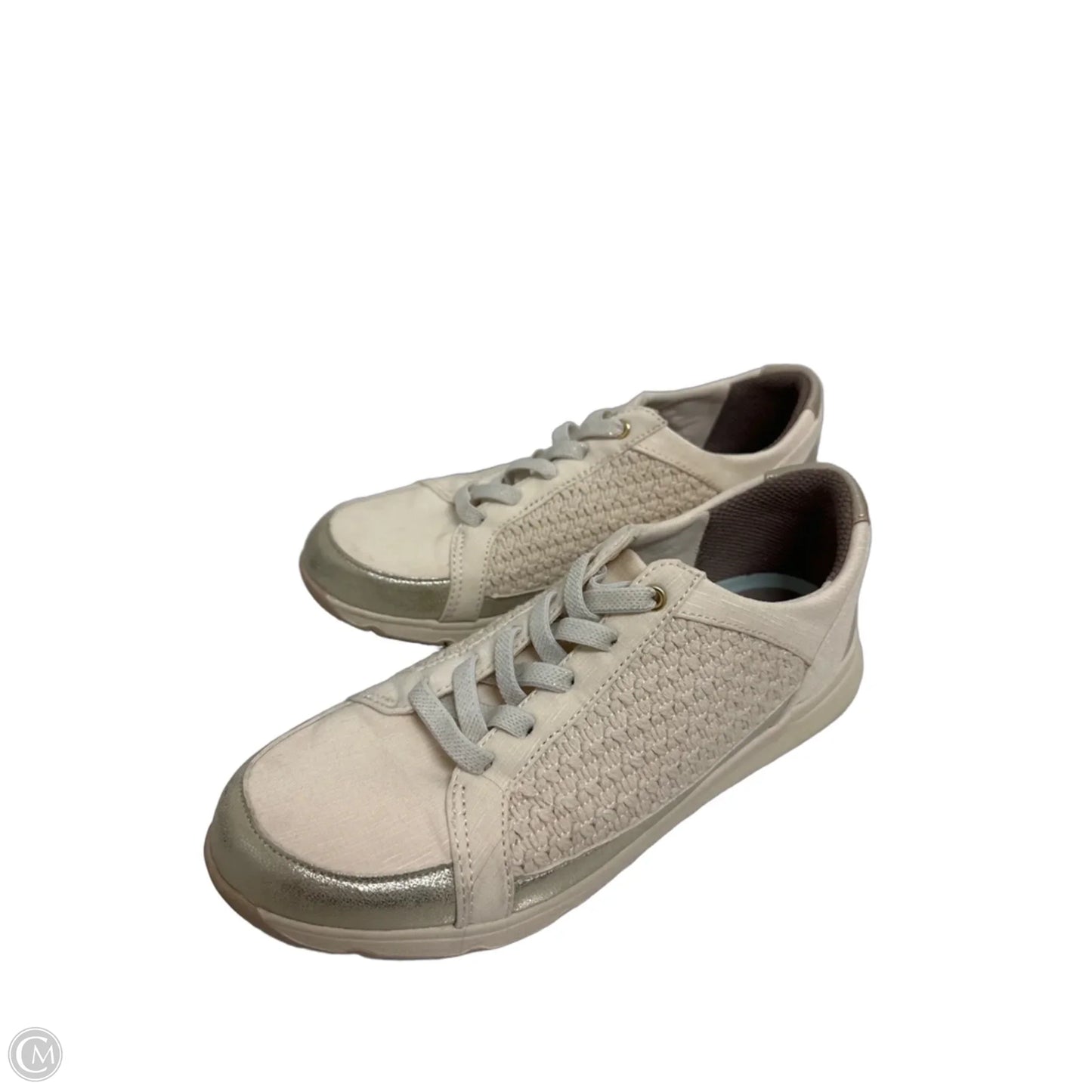 Shoes Sneakers By Bzees In Cream, Size: 8