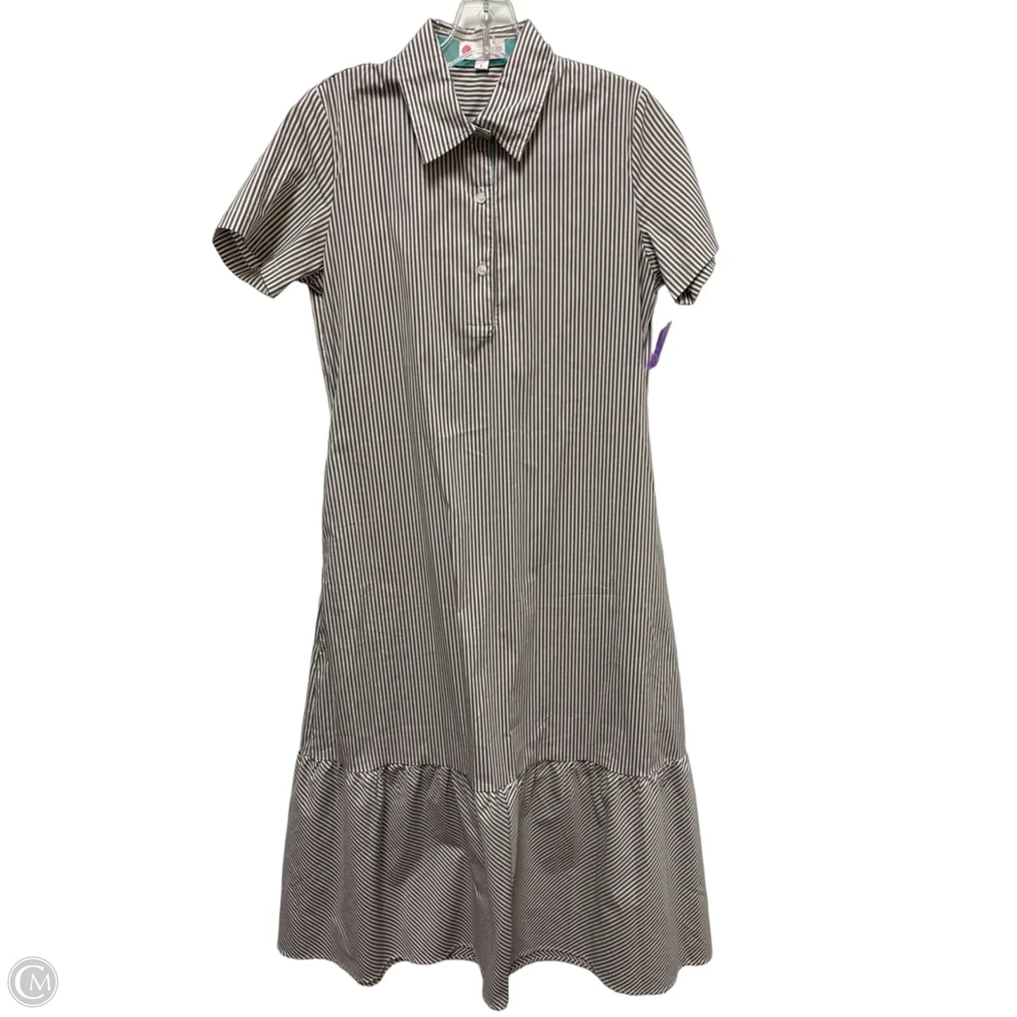Dress Casual Maxi By Clothes Mentor In Striped Pattern, Size: M