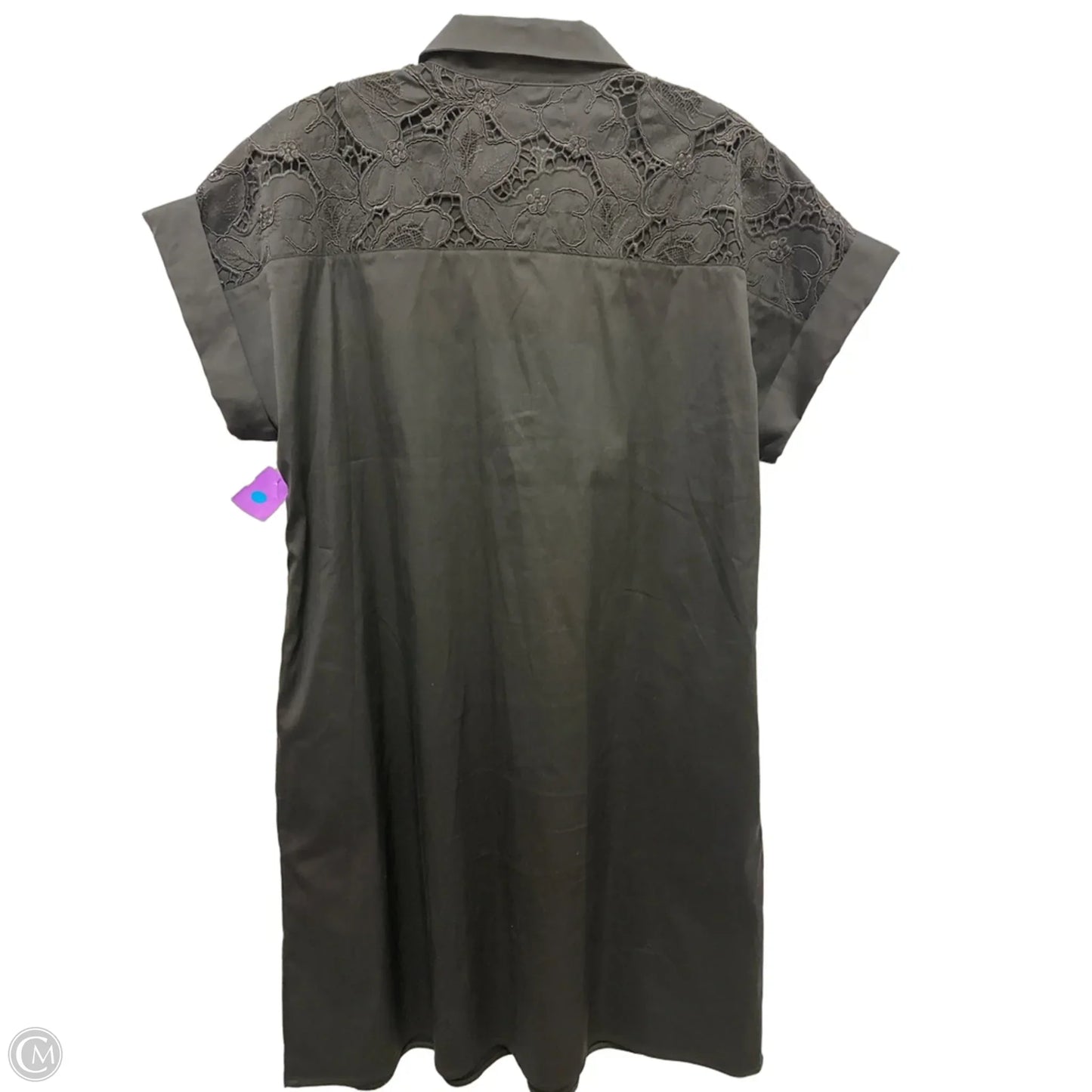 Dress Casual Midi By Chicos In Black, Size: M
