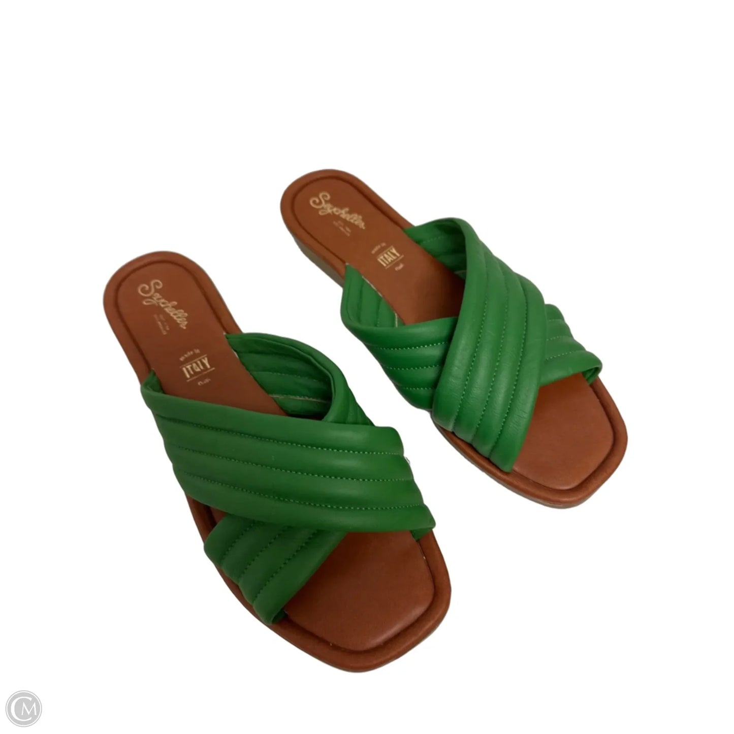 Sandals Flats By Seychelles In Green, Size: 10