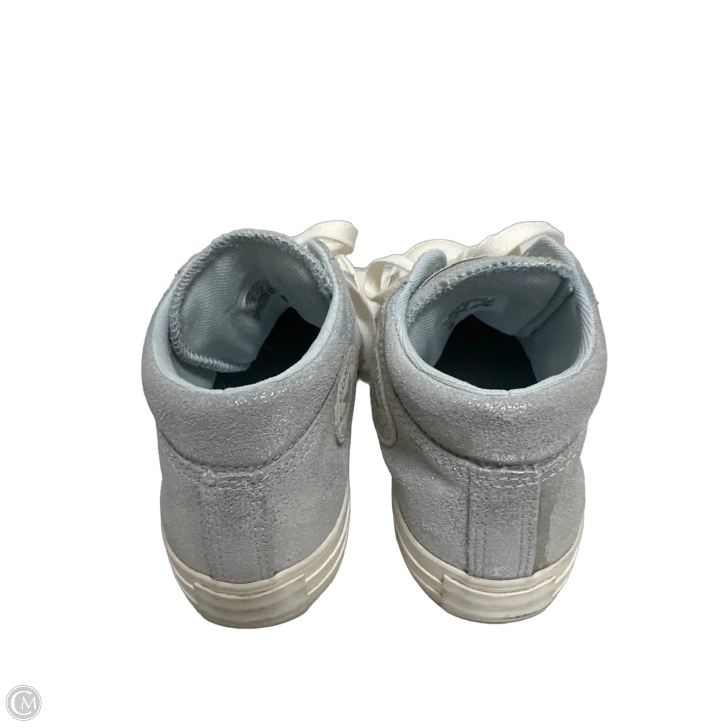 Shoes Sneakers By Converse In Silver, Size: 9