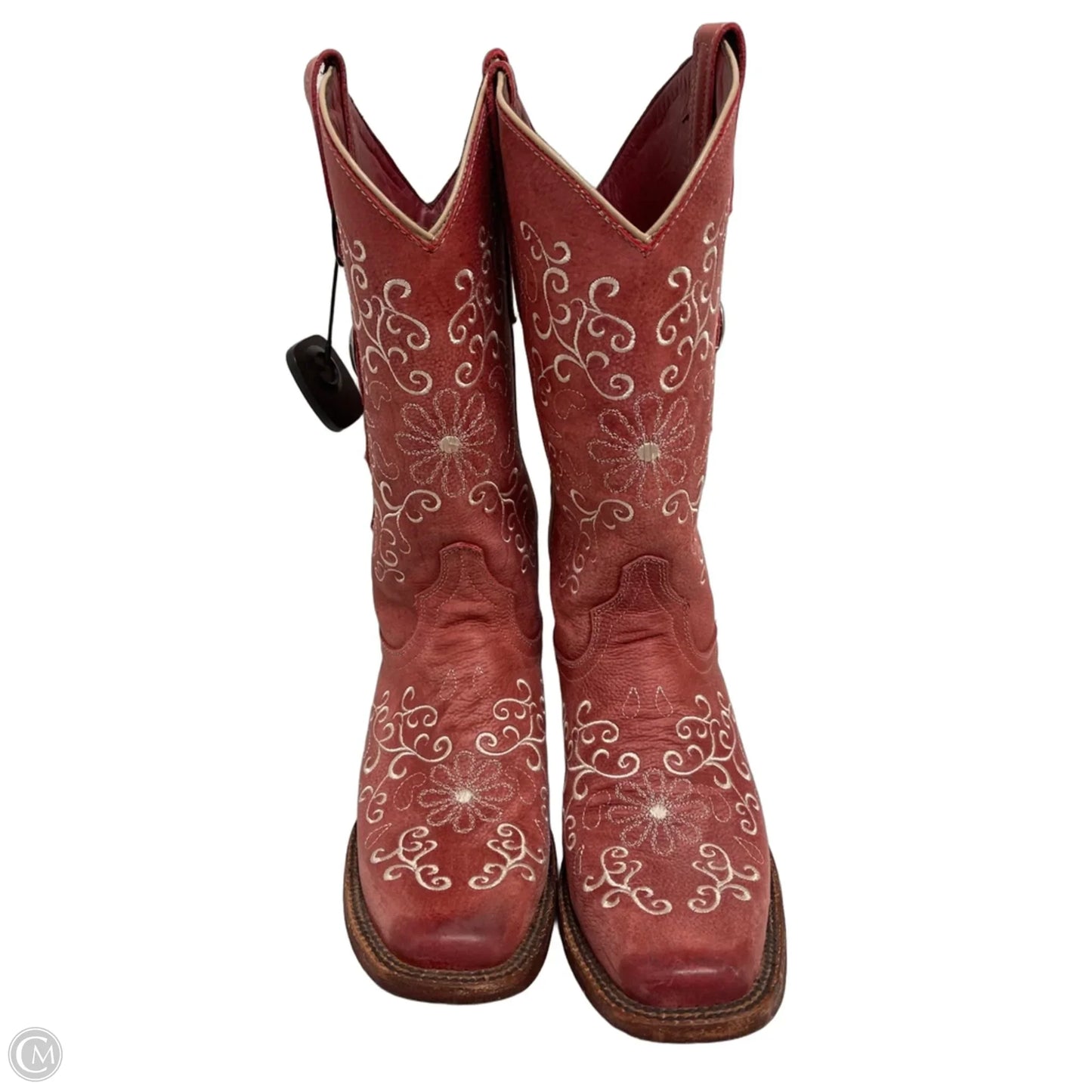 Boots Western By Cma In Red, Size: 9.5
