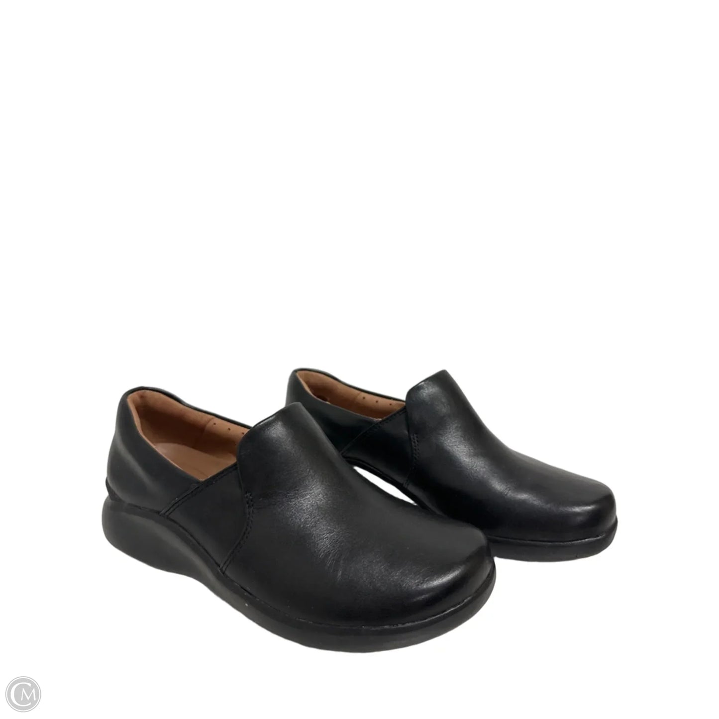 Shoes Flats By Clarks In Black, Size: 7