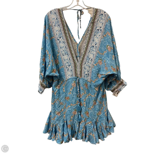 Dress Casual Short By Clothes Mentor In Blue, Size: L