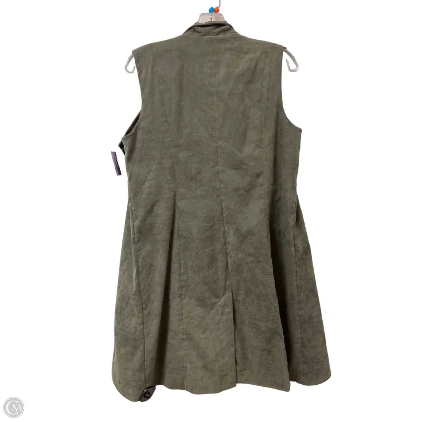 Vest Other By Bebe In Green, Size: L