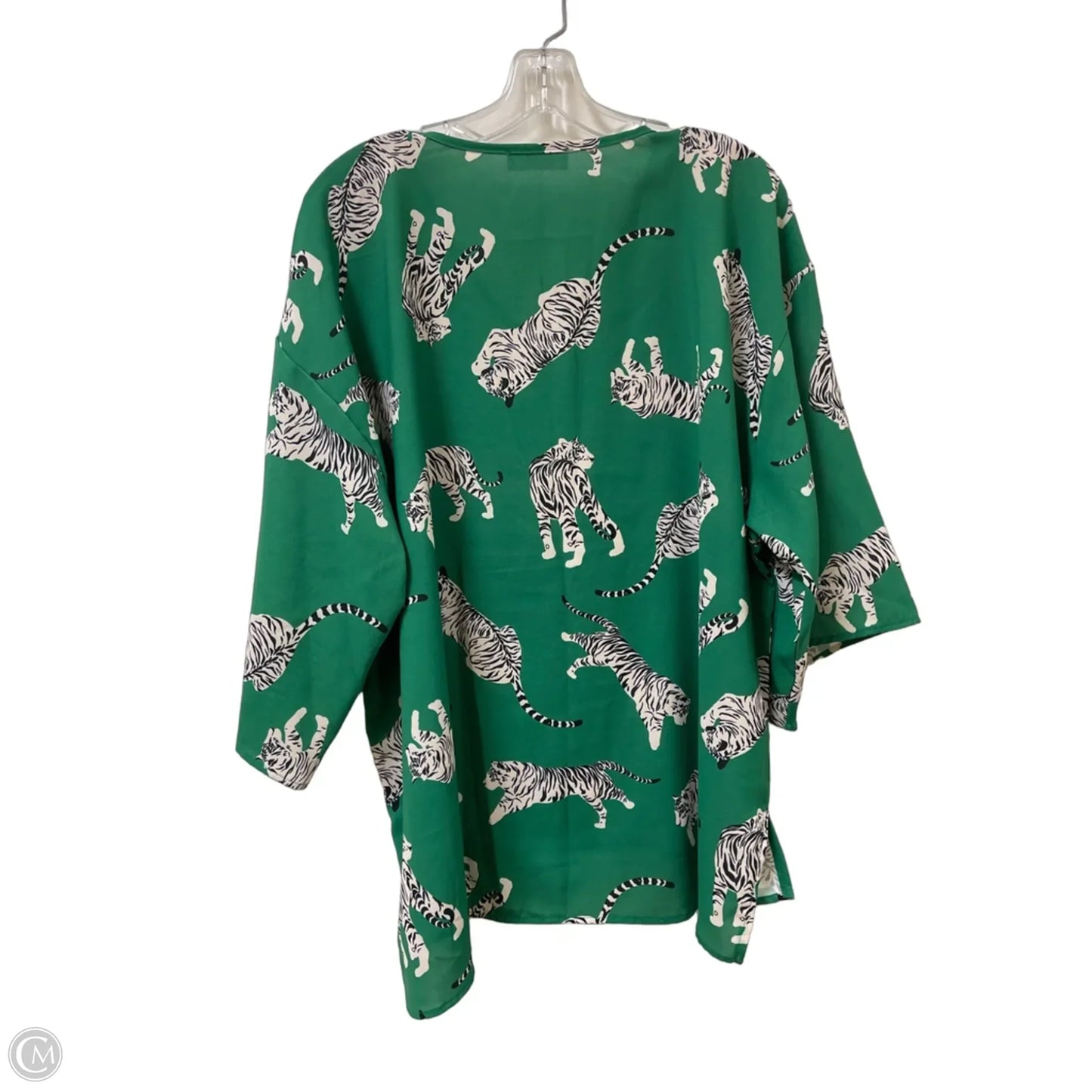 Top Short Sleeve By Clothes Mentor In Green, Size: L