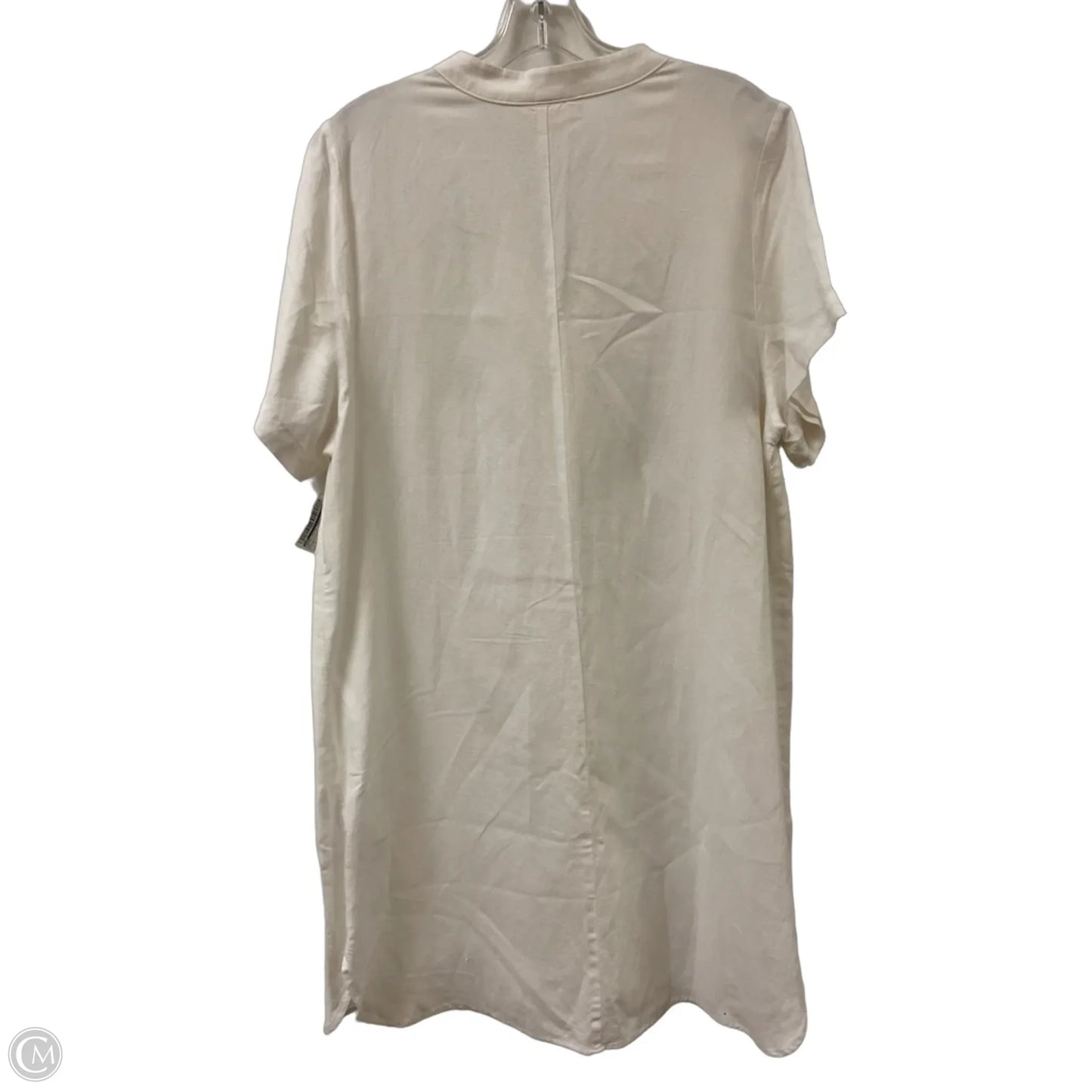 Dress Casual Midi By H&m In White, Size: M