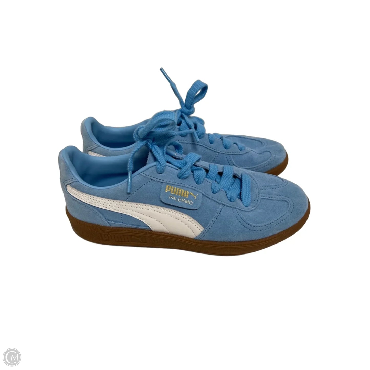Shoes Sneakers By Puma In Blue, Size: 6