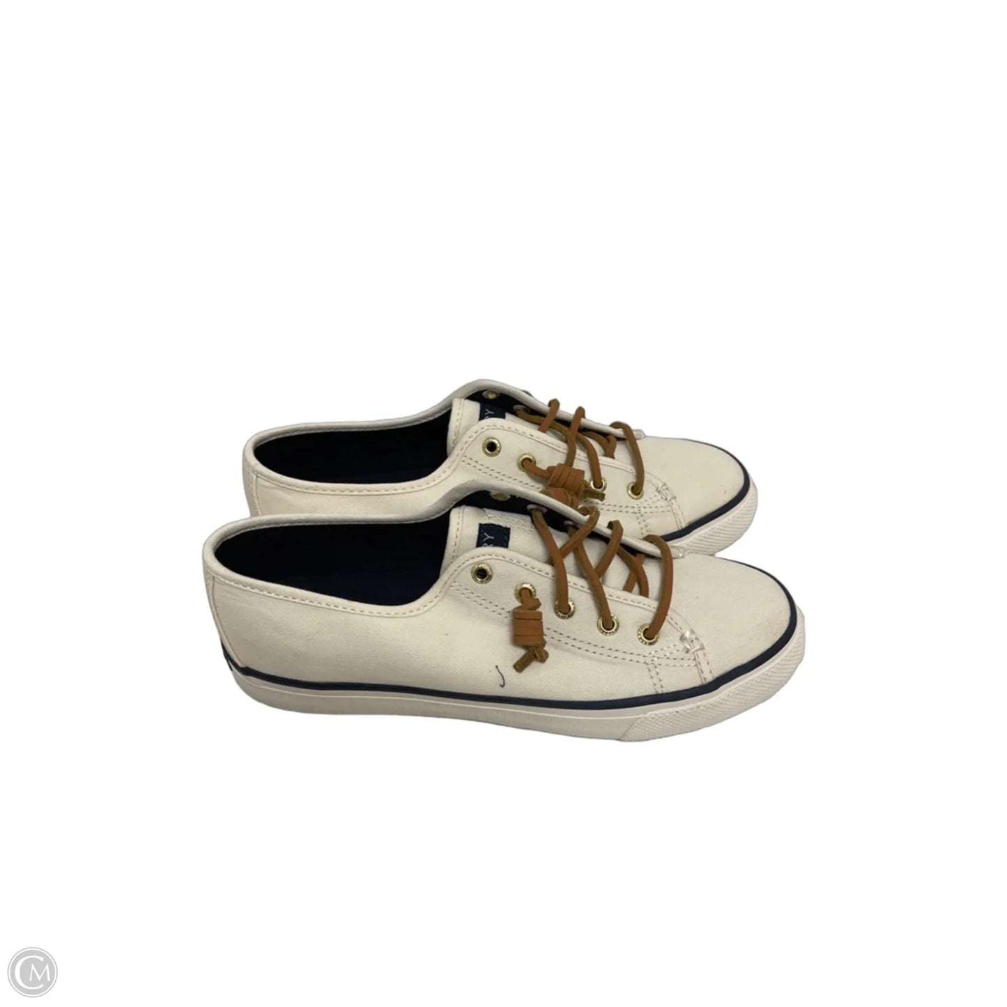 Shoes Sneakers By Sperry In White, Size: 7.5