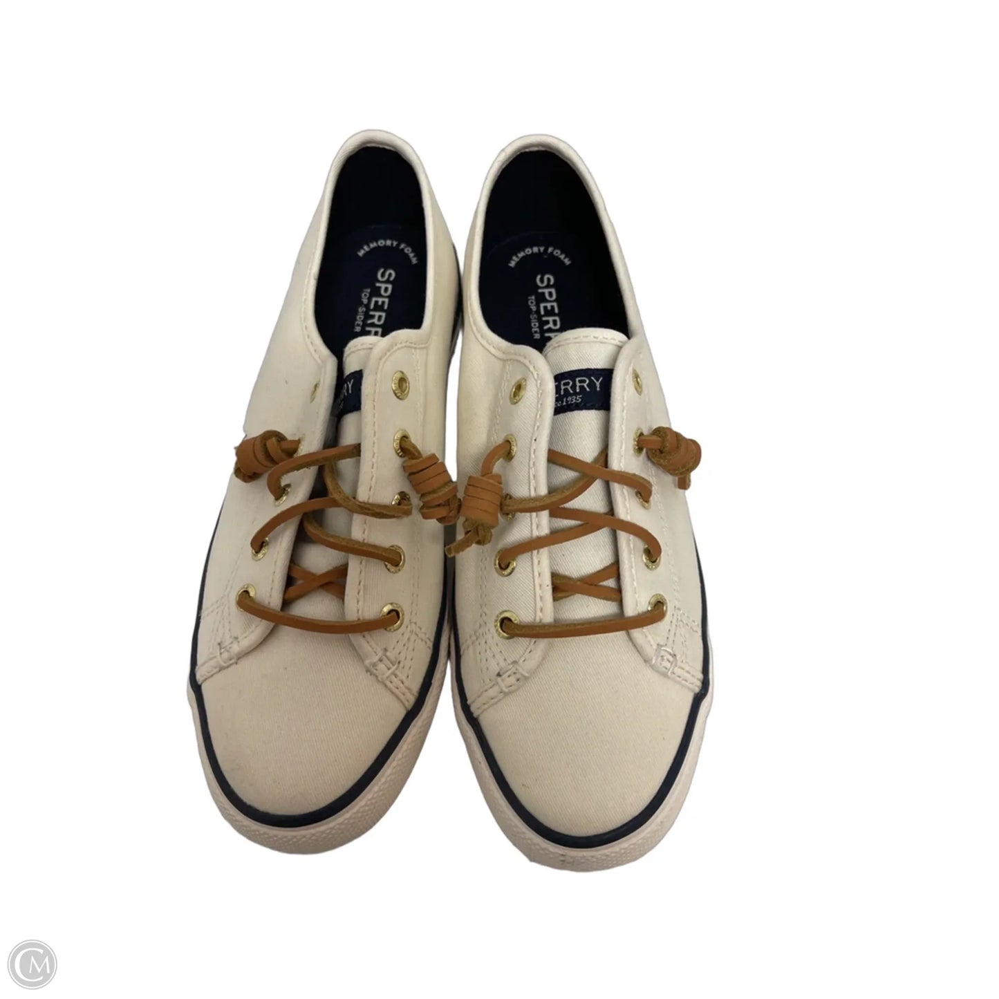 Shoes Sneakers By Sperry In White, Size: 7.5