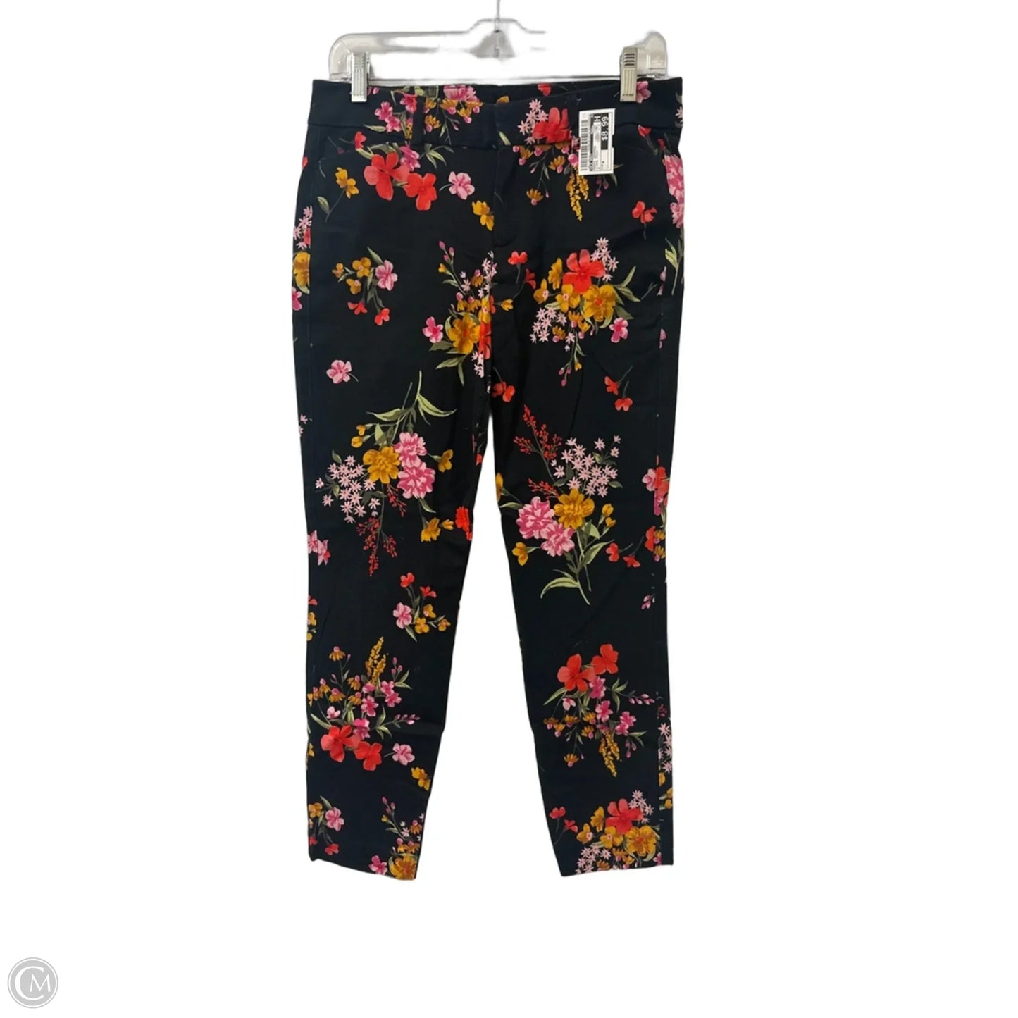 Pants Cropped By Old Navy In Floral Print, Size: 8