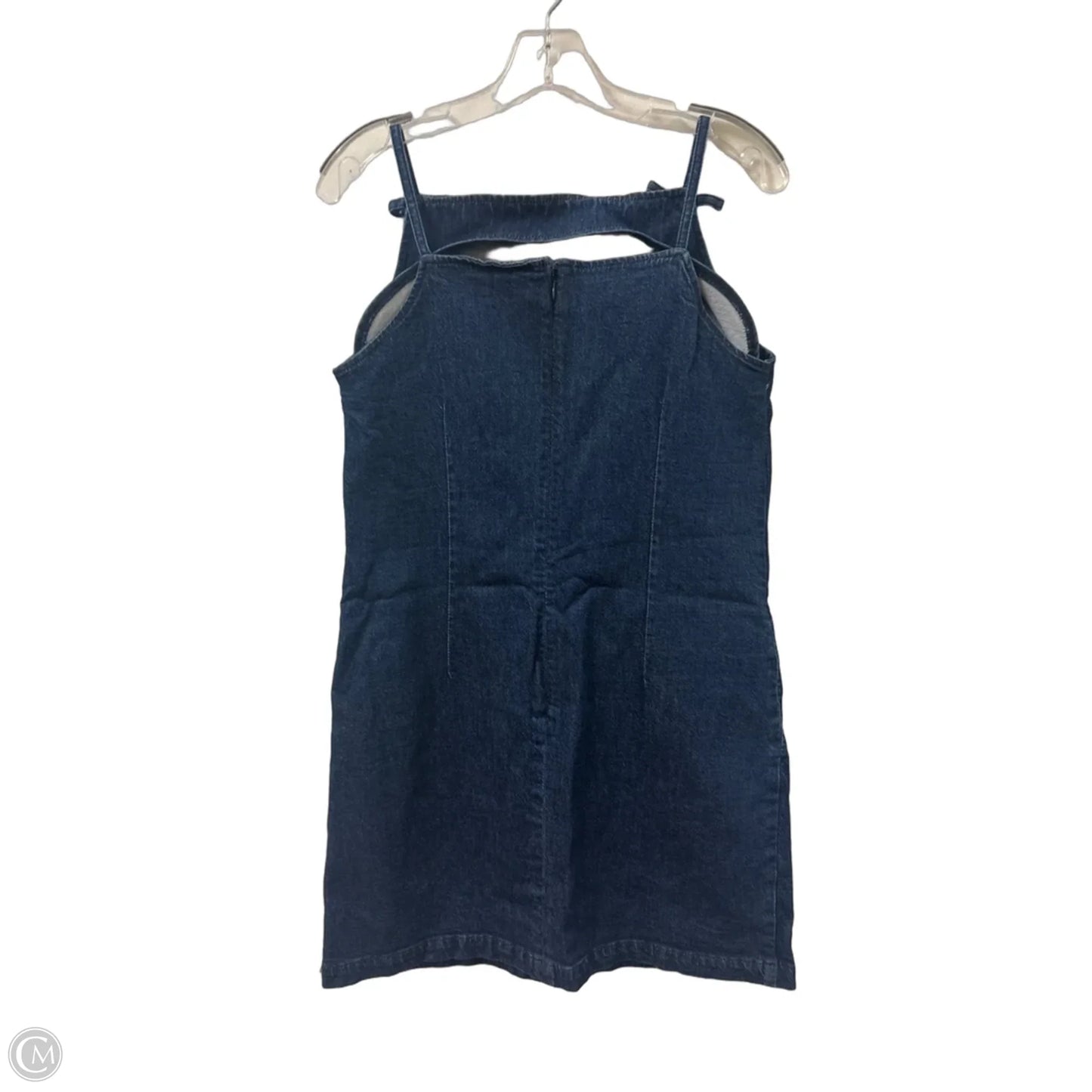 Dress Casual Short By Gap In Blue Denim, Size: S