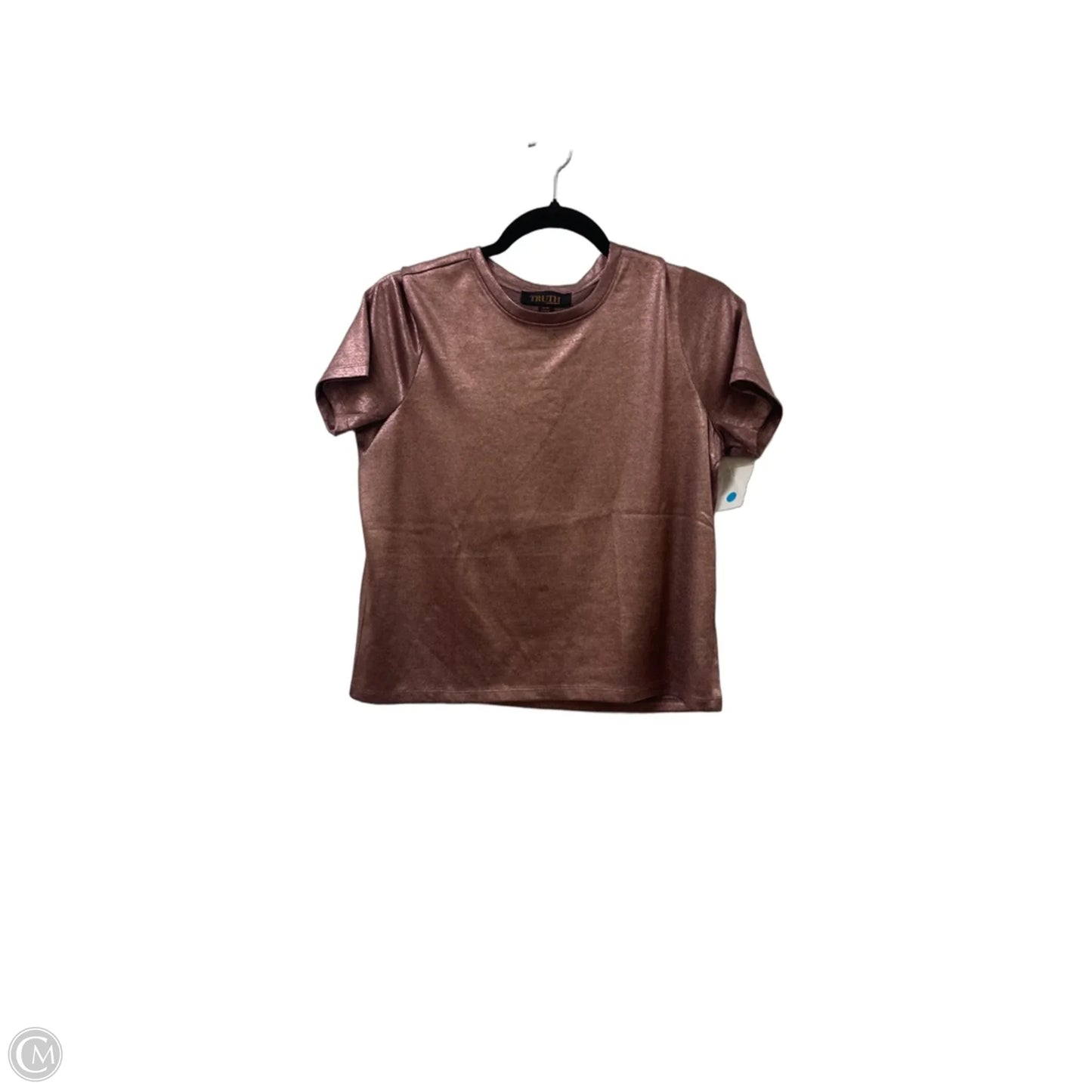 Top Short Sleeve By Truth In Pink, Size: M