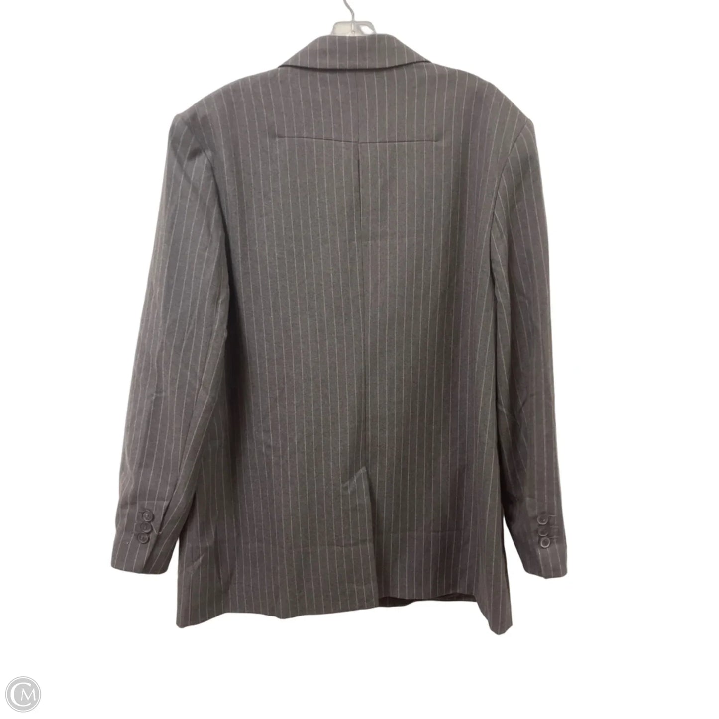 Blazer By Top Shop In Grey, Size: 1x