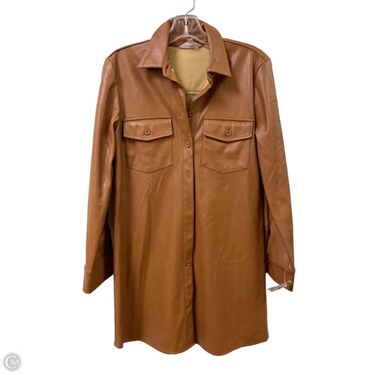 Dress Casual Midi By Bb Dakota In Brown, Size: S
