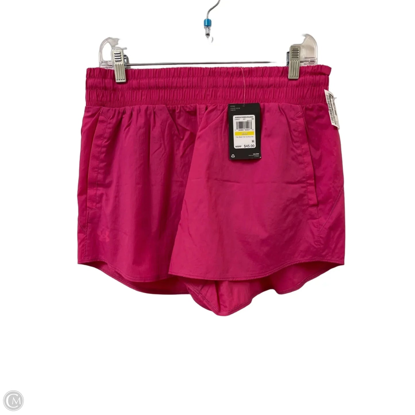 Athletic Shorts By Under Armour In Pink, Size: M