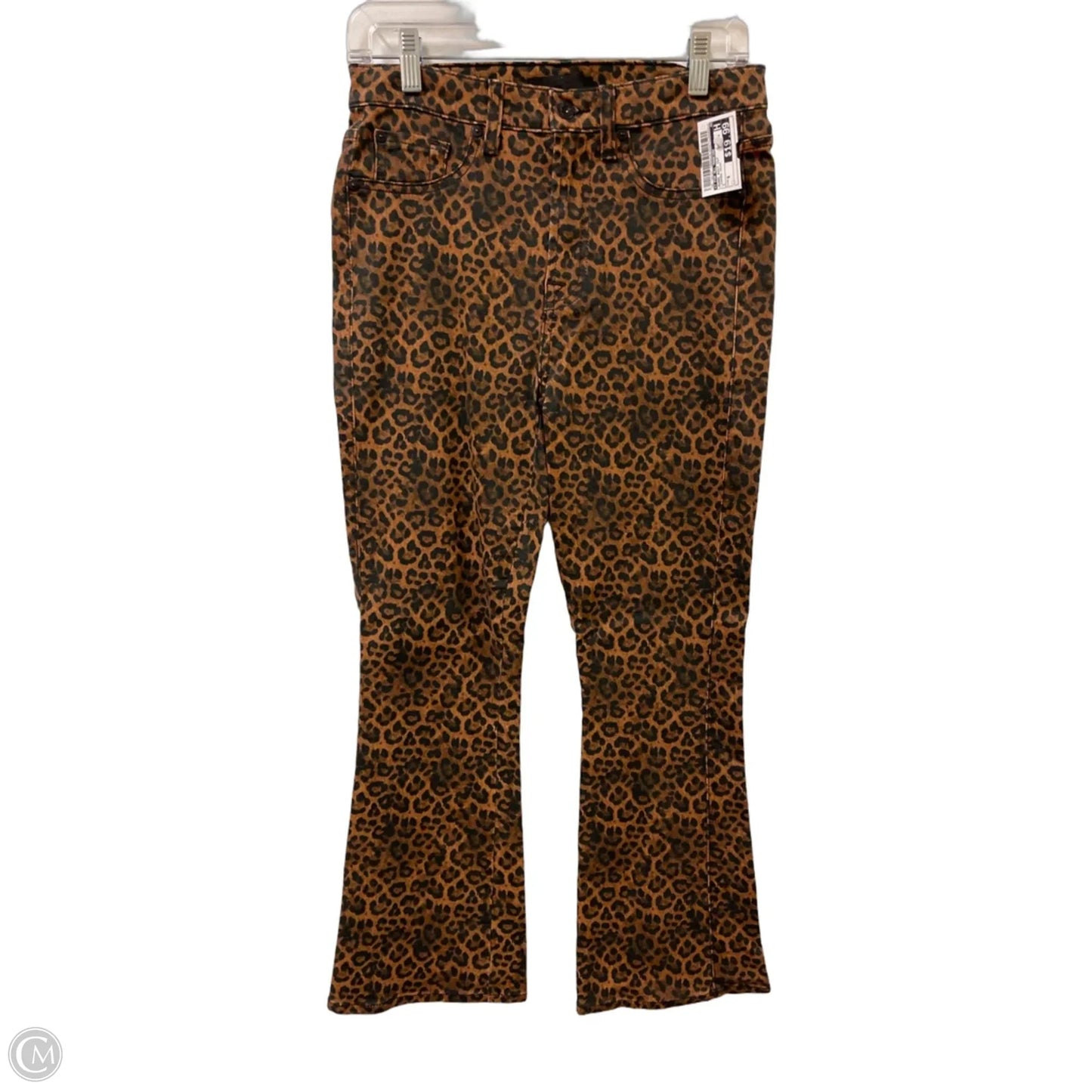 Jeans Boot Cut By 7 For All Mankind In Leopard Print, Size: 6