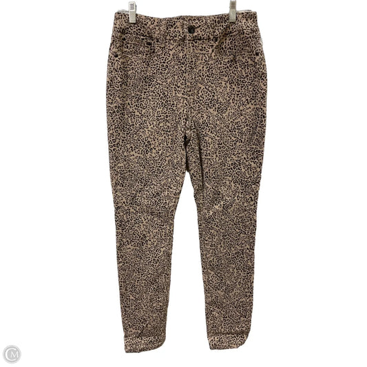 Jeans Skinny By Seven 7 In Animal Print, Size: 8