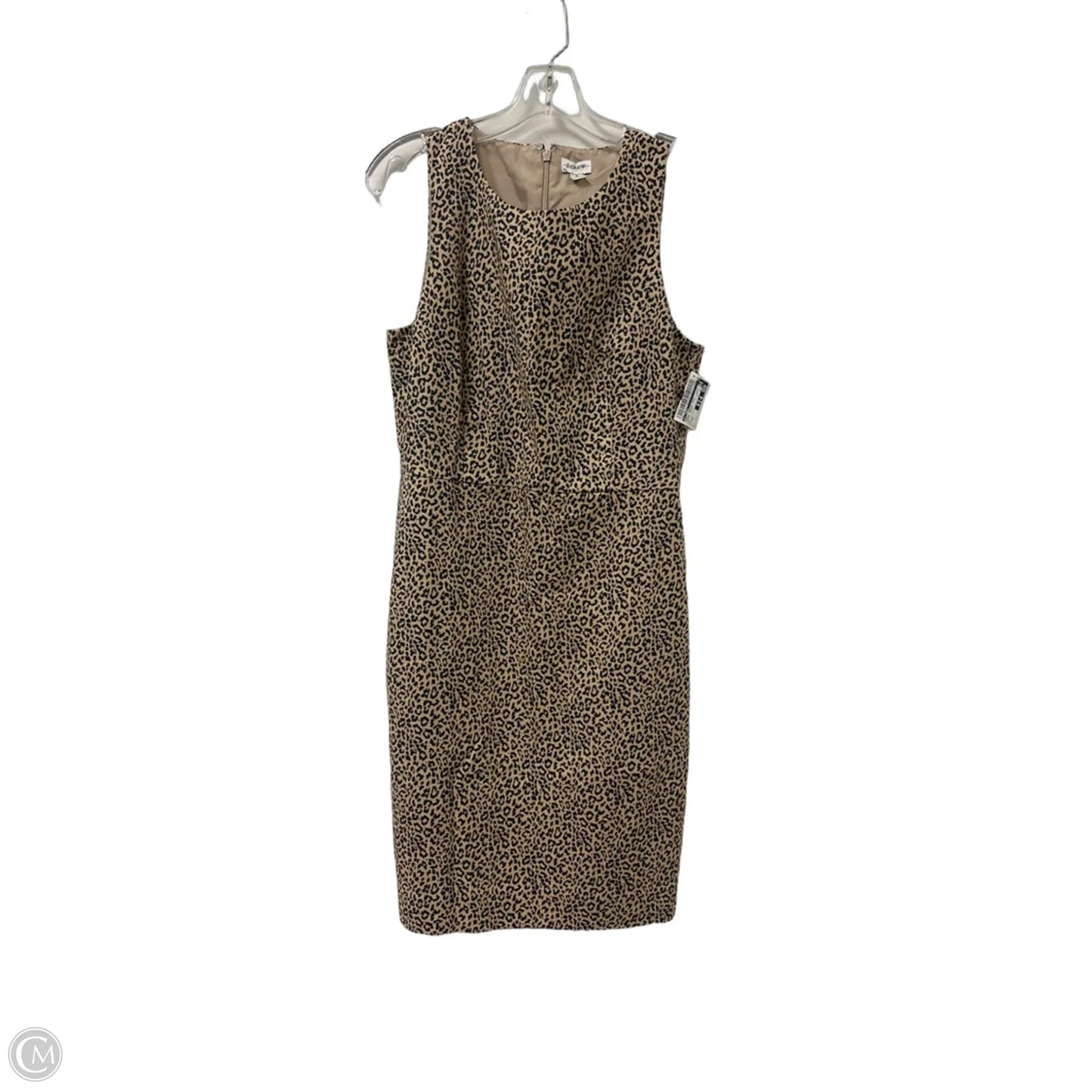 Dress Casual Midi By J. Crew In Animal Print, Size: M