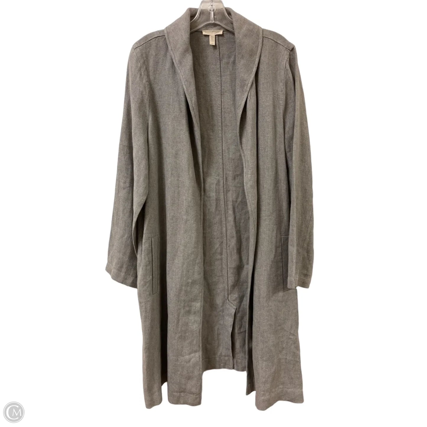 Coat Other By Eileen Fisher In Grey, Size: L