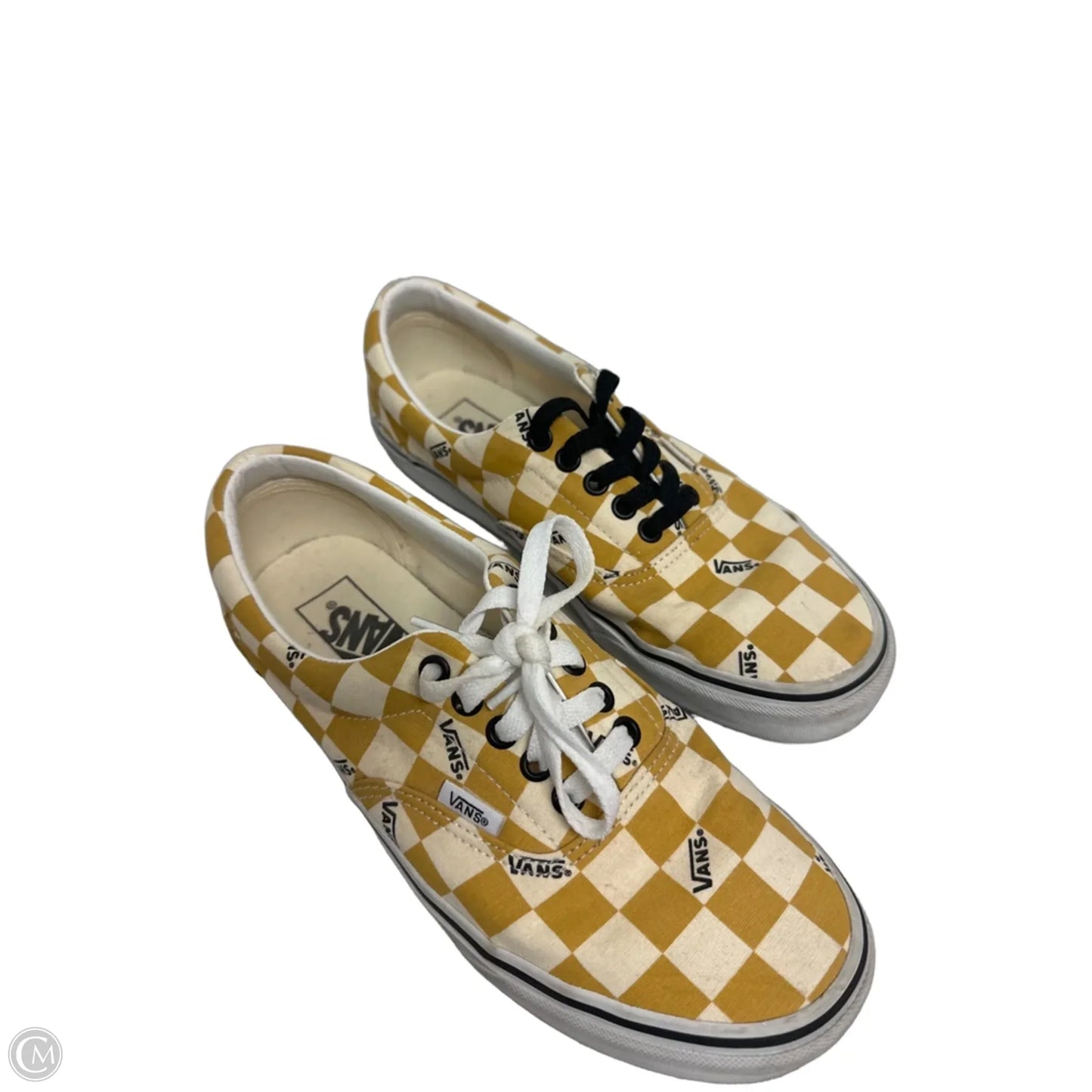 Shoes Sneakers By Vans In Yellow, Size: 9