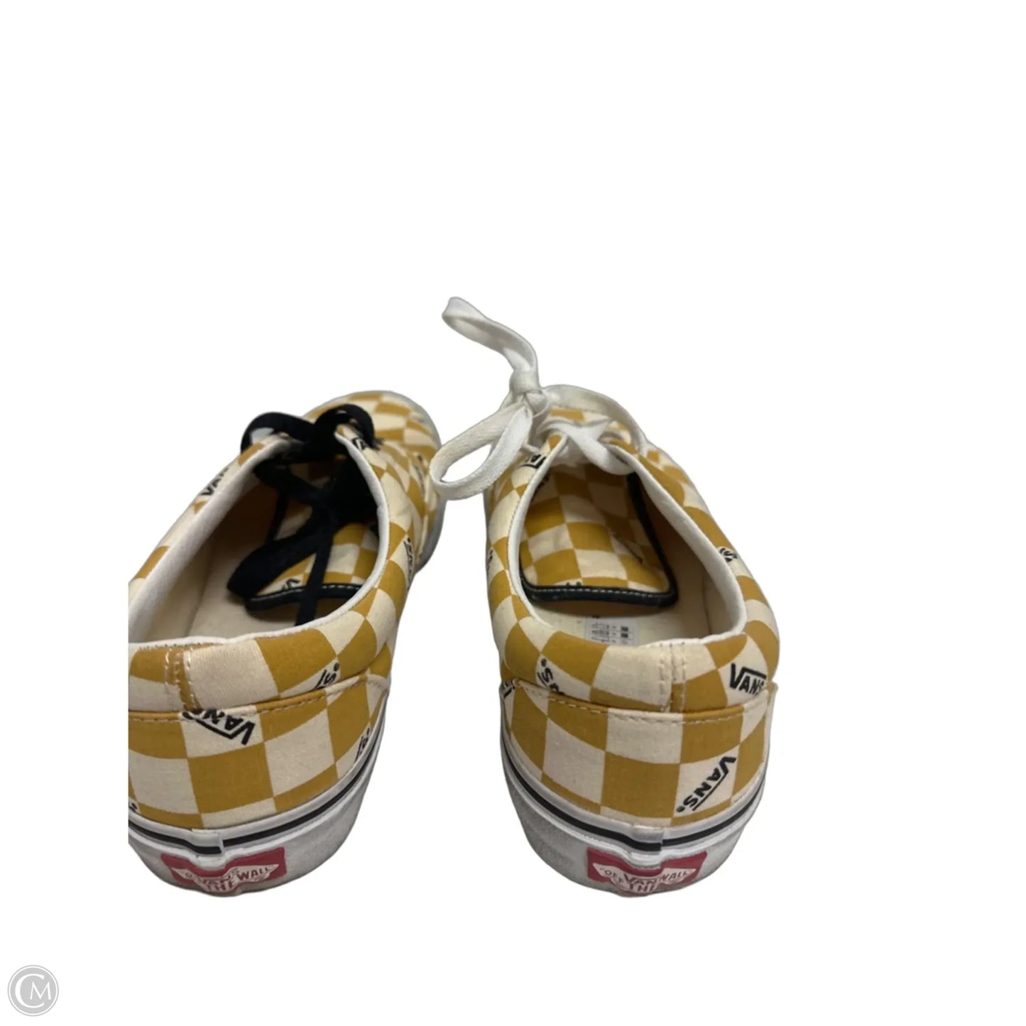 Shoes Sneakers By Vans In Yellow, Size: 9
